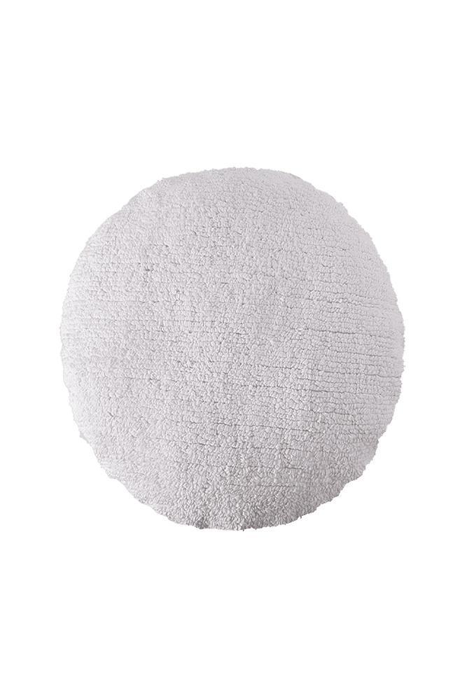 Cushion Big Dot White
