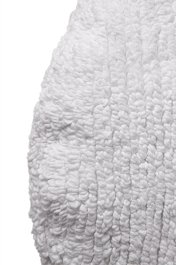 Cushion Big Dot White