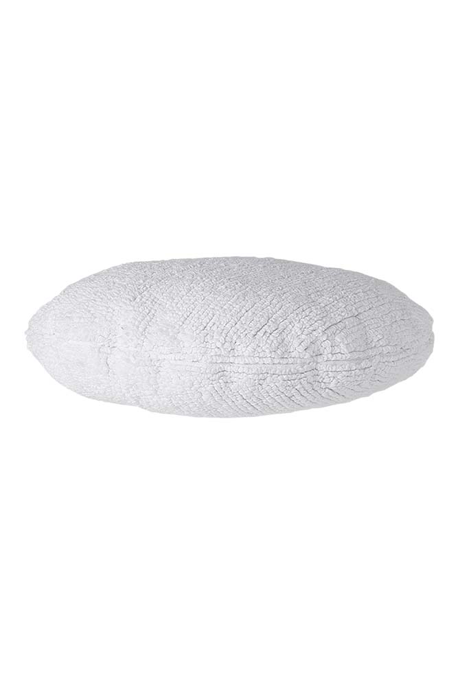 Cushion Big Dot White