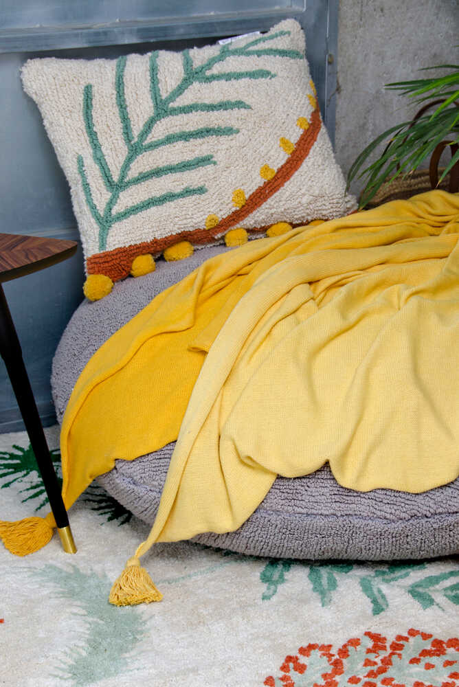 Throw Pillow Palm - Plants