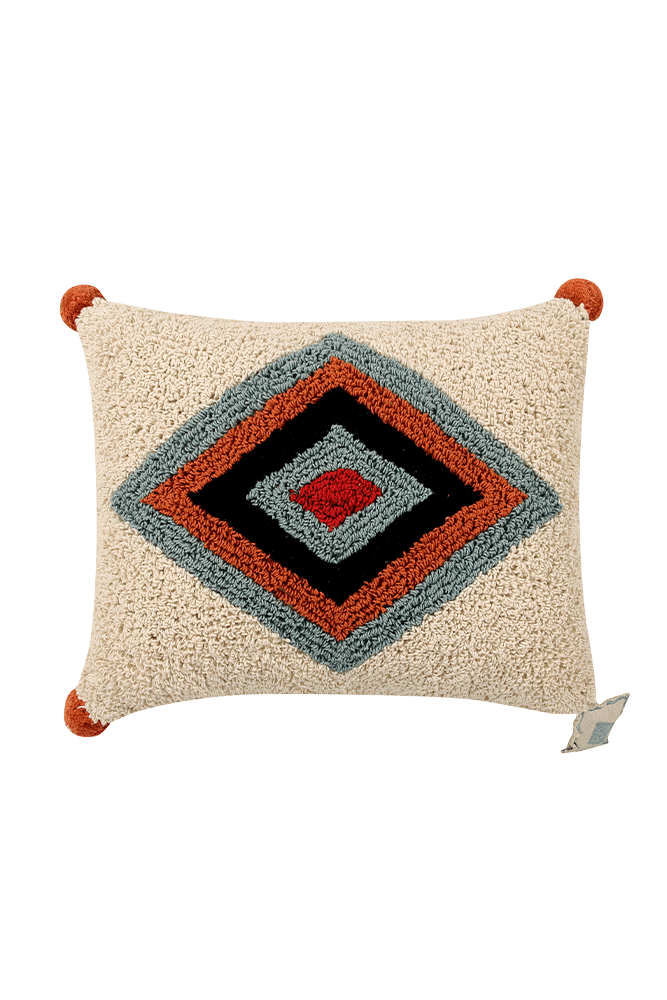 Throw Pillow Rhombus - Morocco