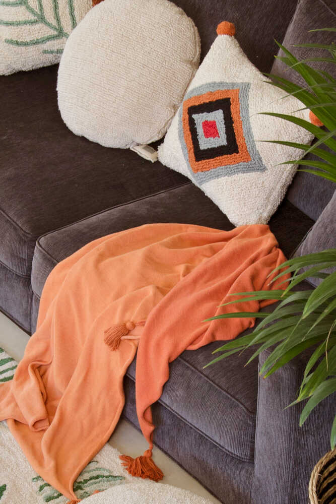 Throw Pillow Rhombus - Morocco