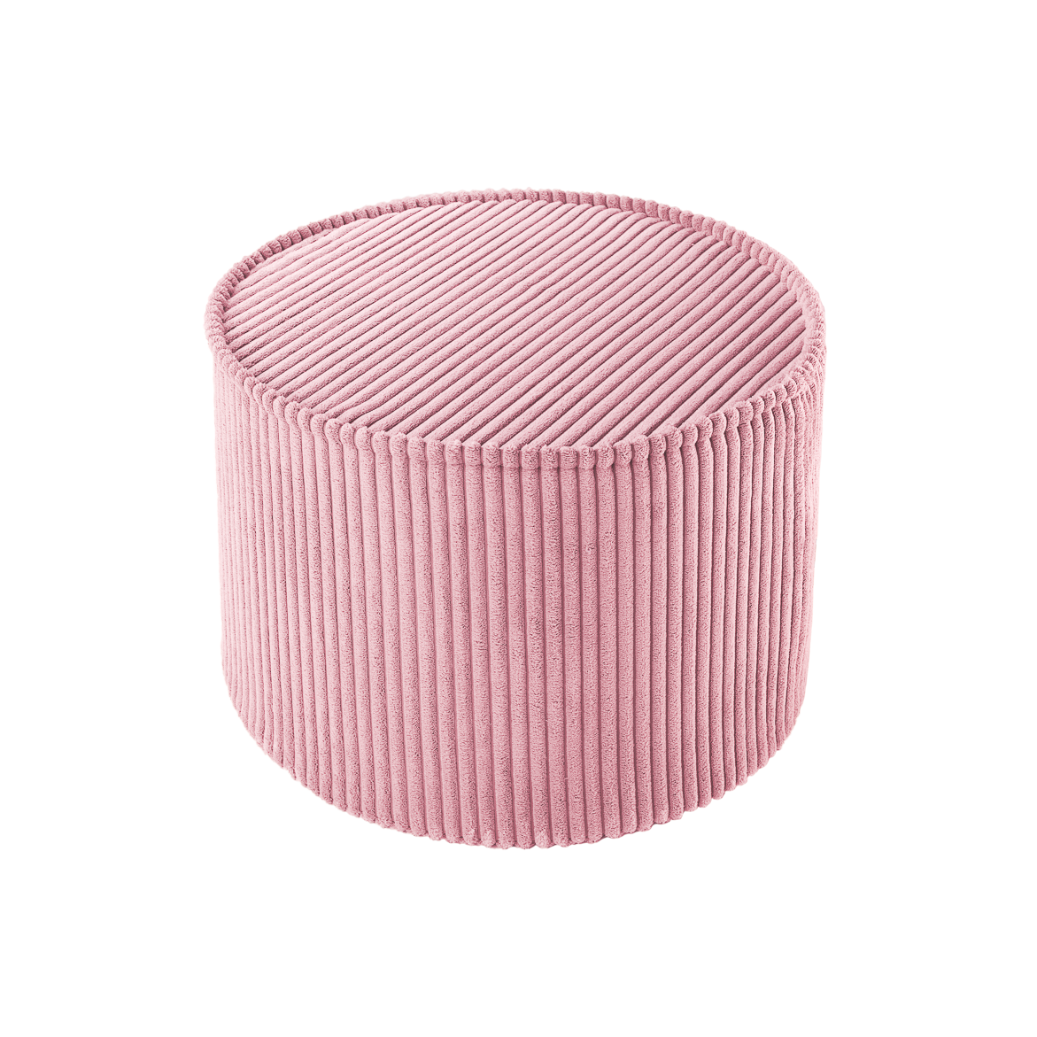 Pink Mousse Pouffe