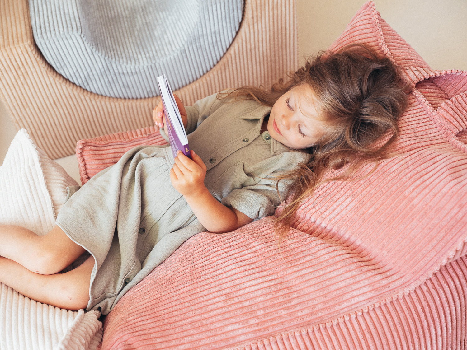 Pink Mousse Beanbag Chair