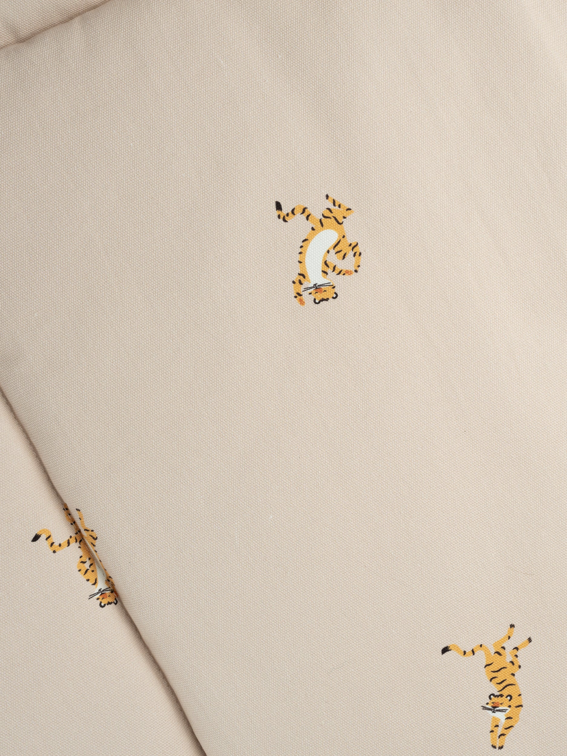 Beige Tiger Beanbag Chair