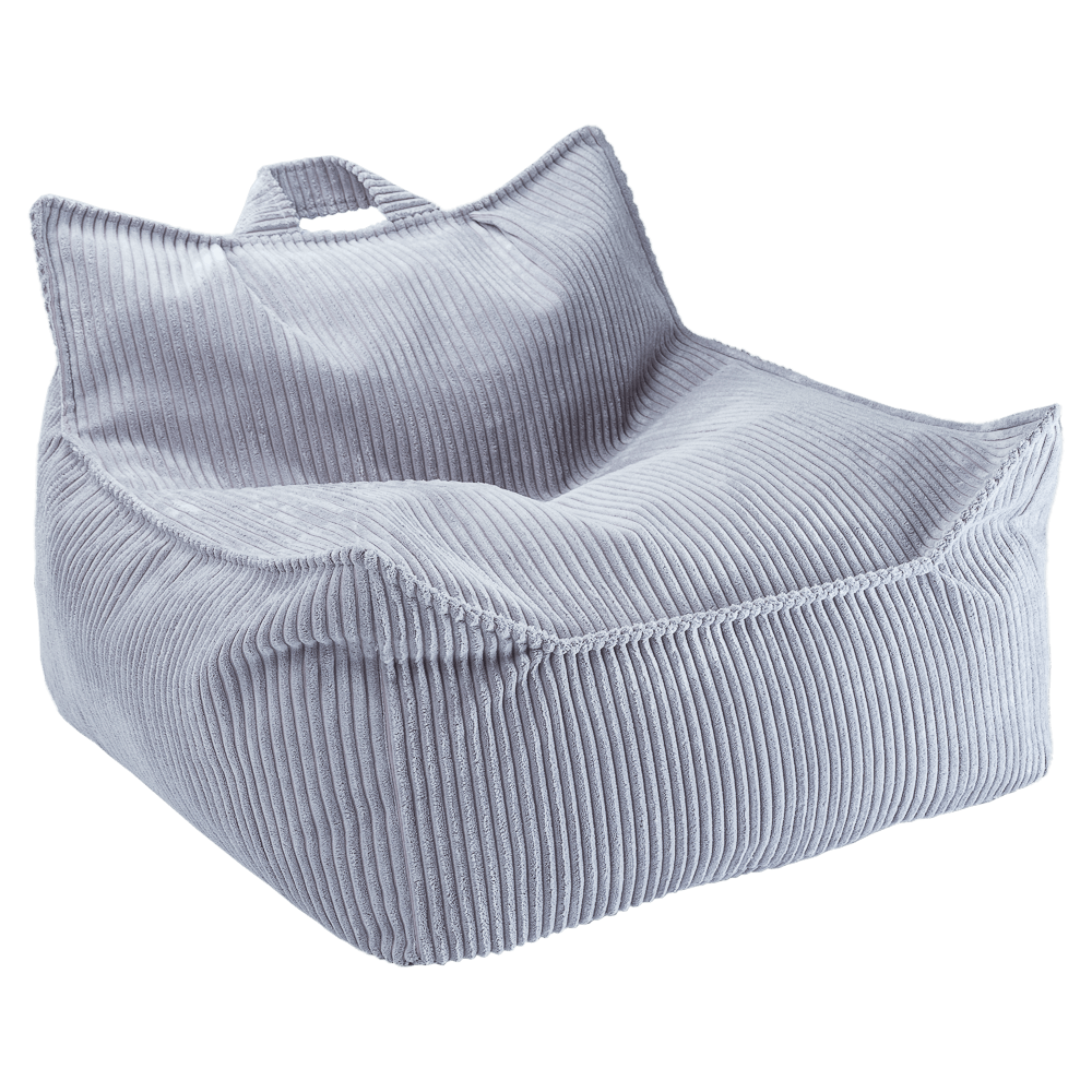 Blueberry Blue Beanbag Chair