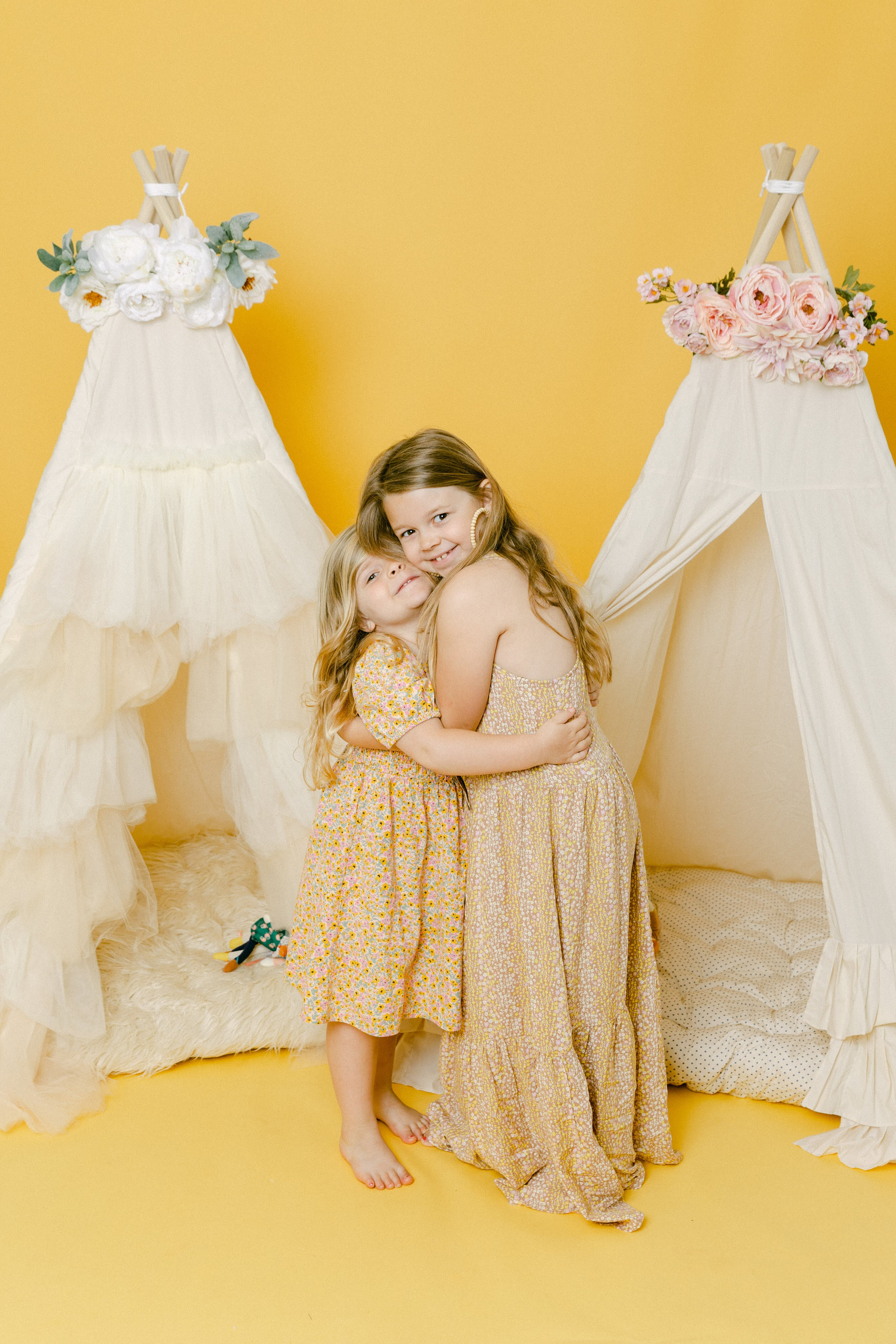 The Ivory Tulle Ruffle Play Tent