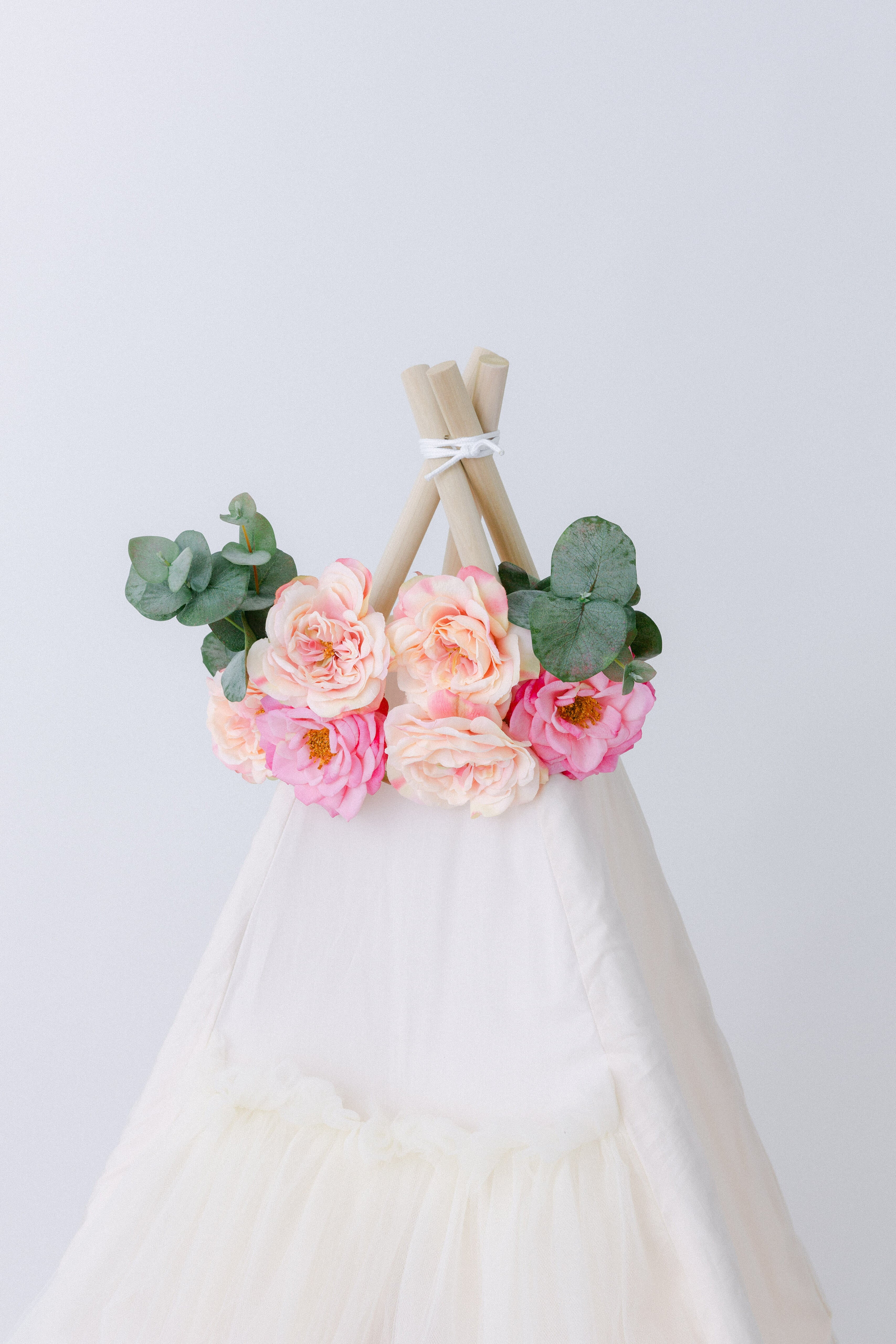 The Pink Ombre Tulle Play Tent