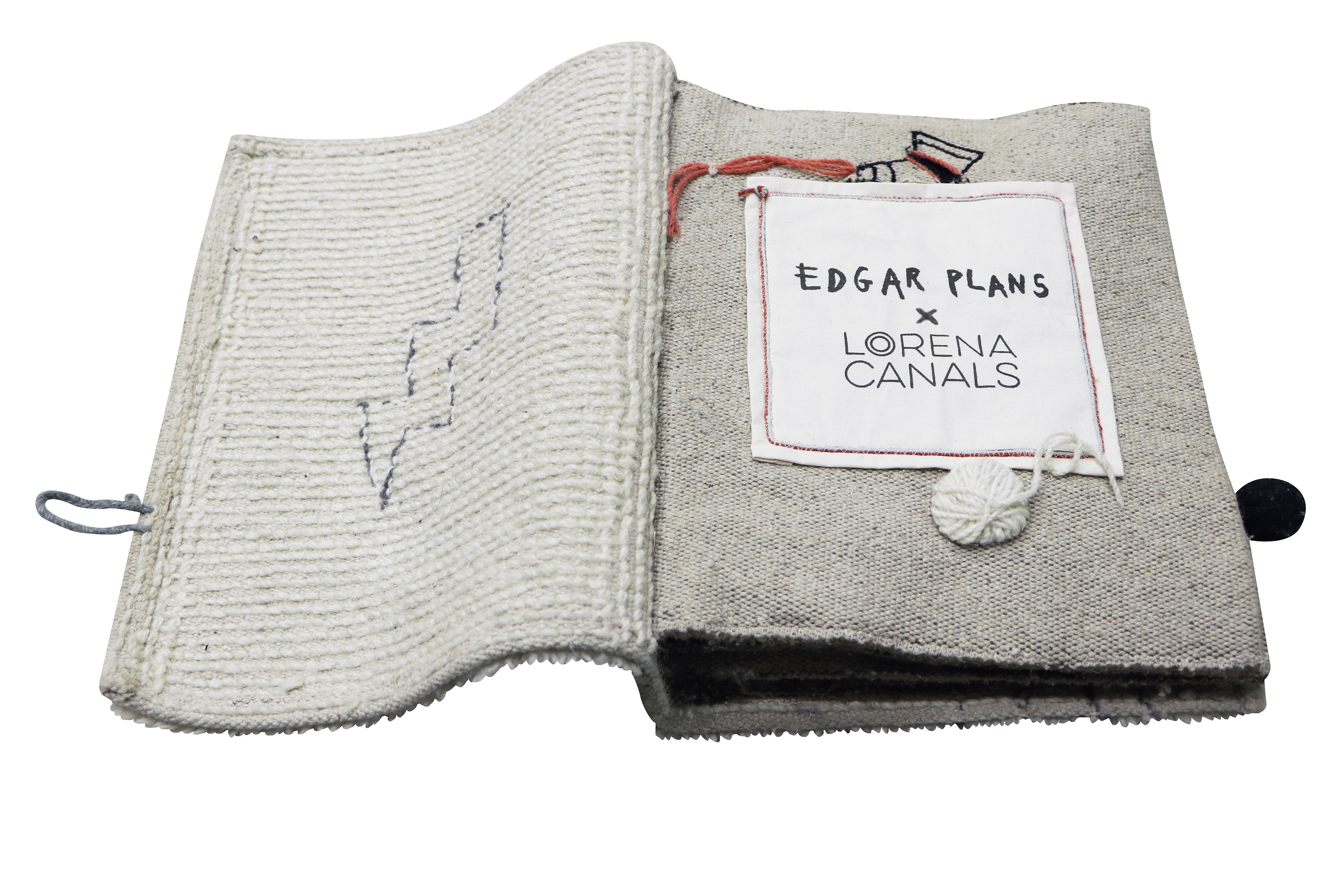Textile Book Edgar Plans - Limited Edition
