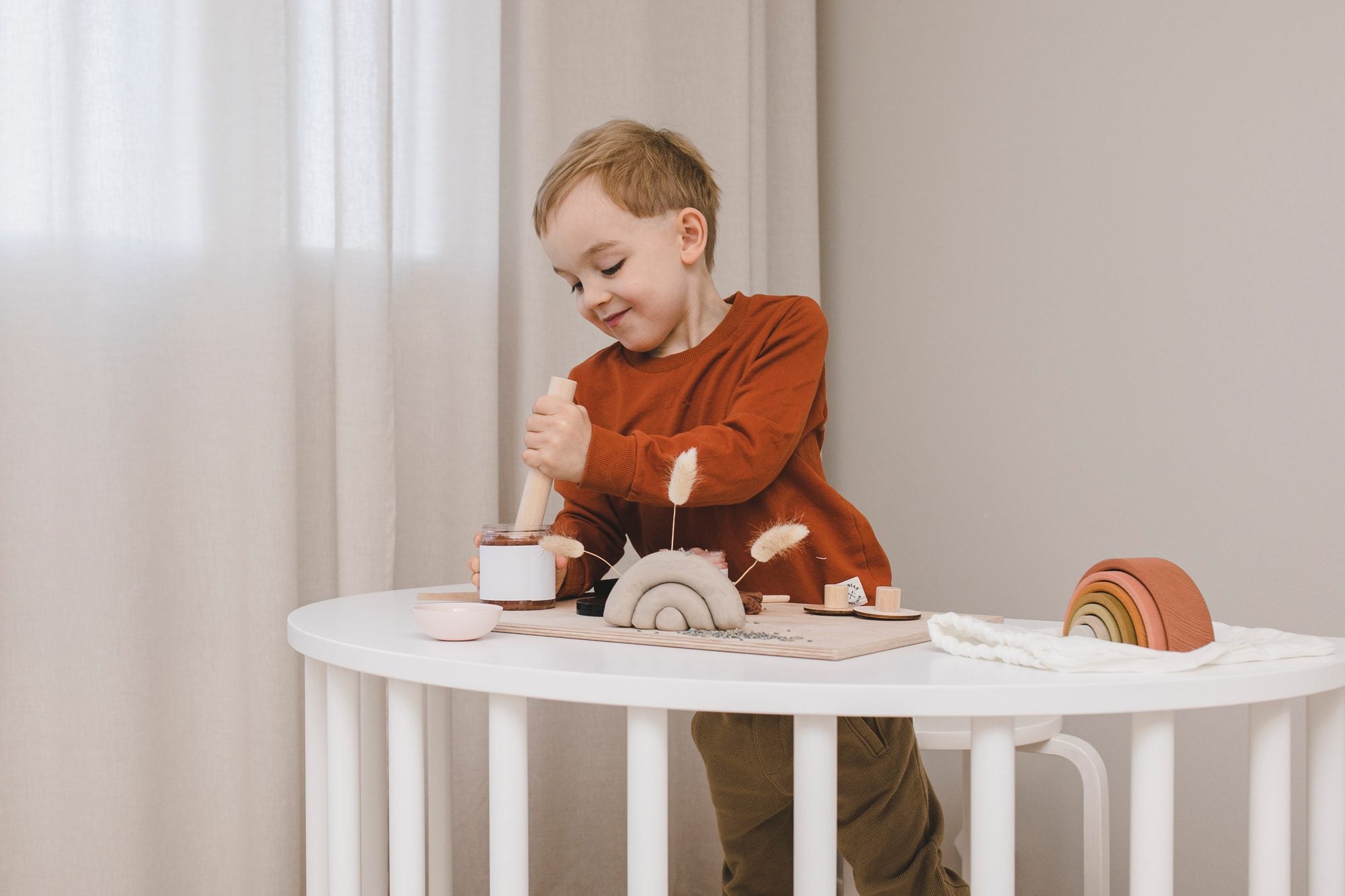 FitWood Luoto Climbing Arch & Rocker Pikler Triangles