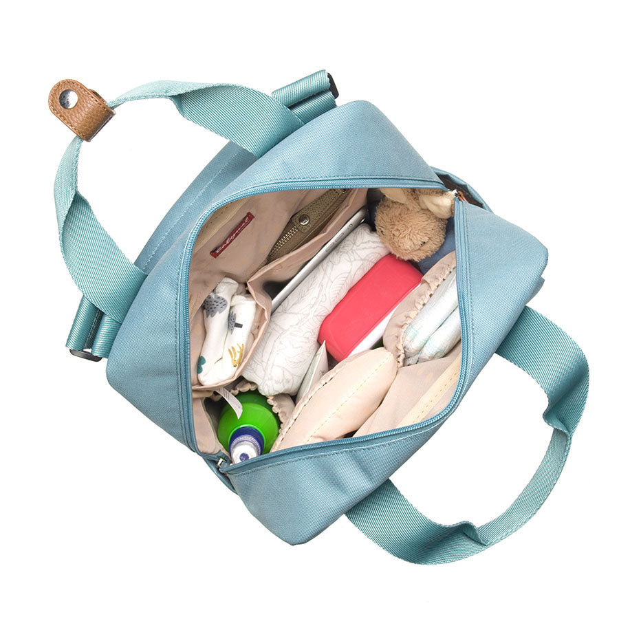 Georgi Eco Convertible Backpack Aqua