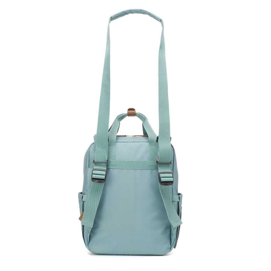 Georgi Eco Convertible Backpack Aqua