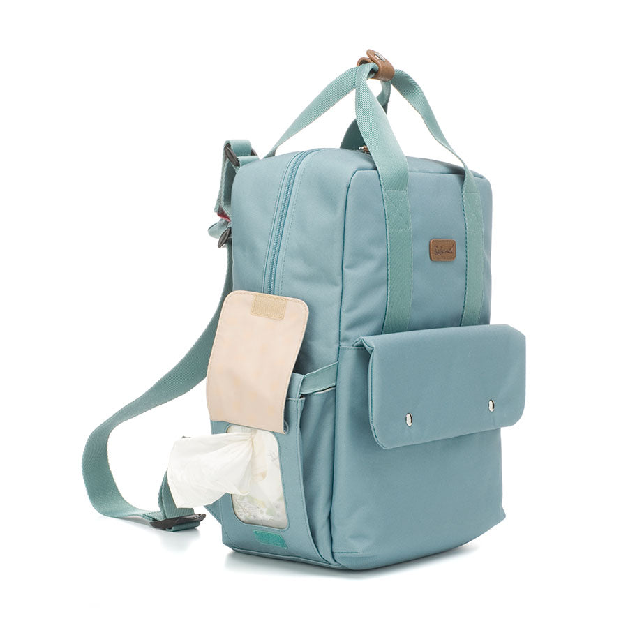 Georgi Eco Convertible Backpack Aqua