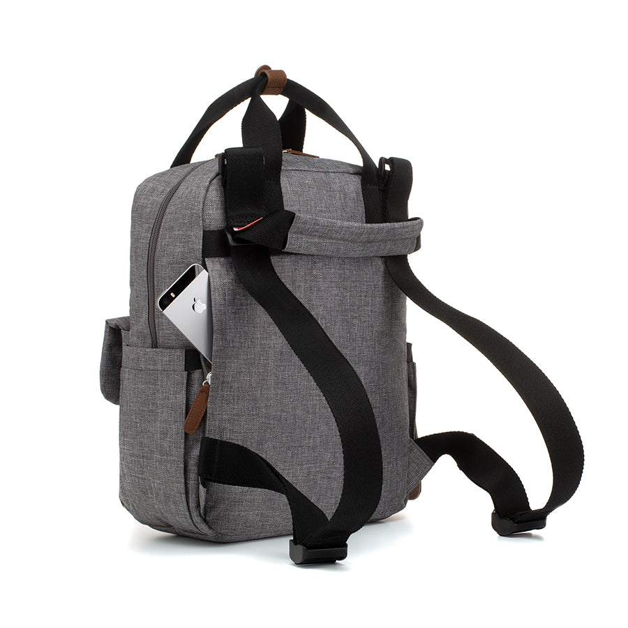 Georgi Eco Convertible Backpack Grey