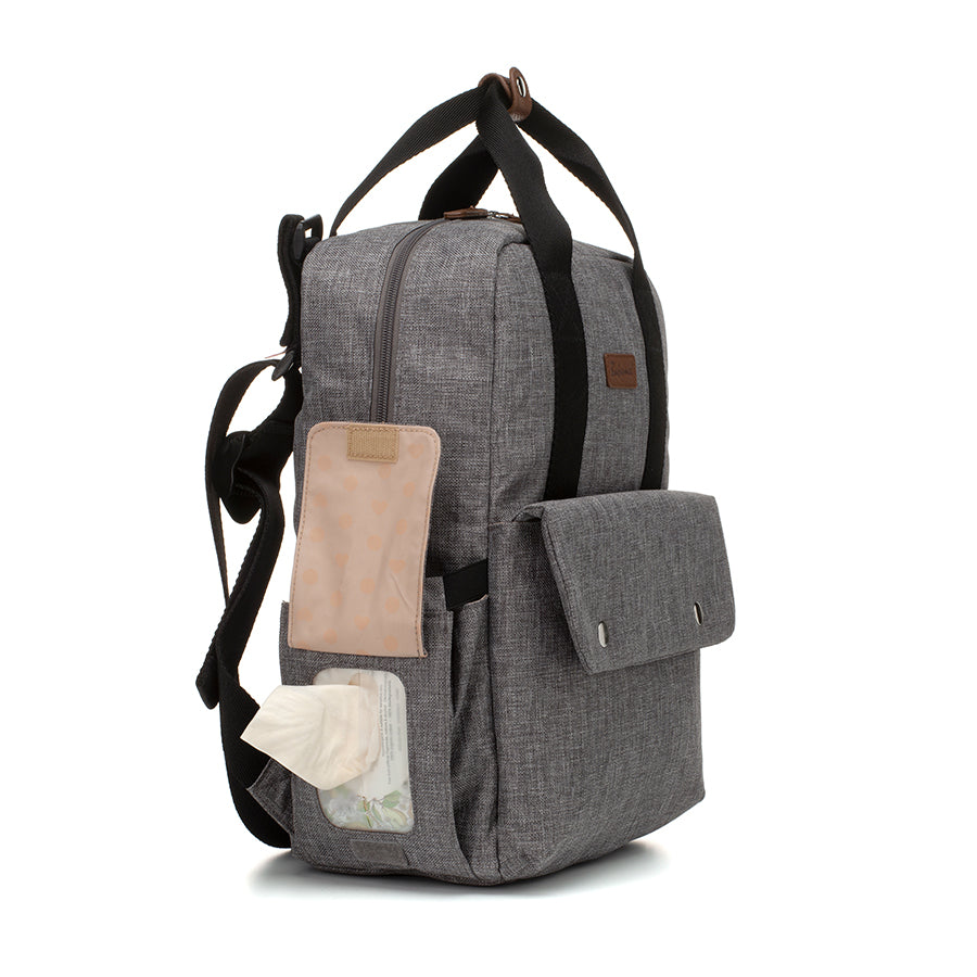 Georgi Eco Convertible Backpack Grey