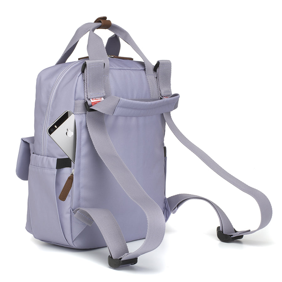 Georgi Eco Convertible Backpack Lilac