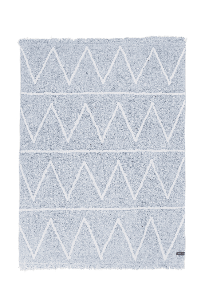 Washable Rug Hippy Soft Blue - Hippy