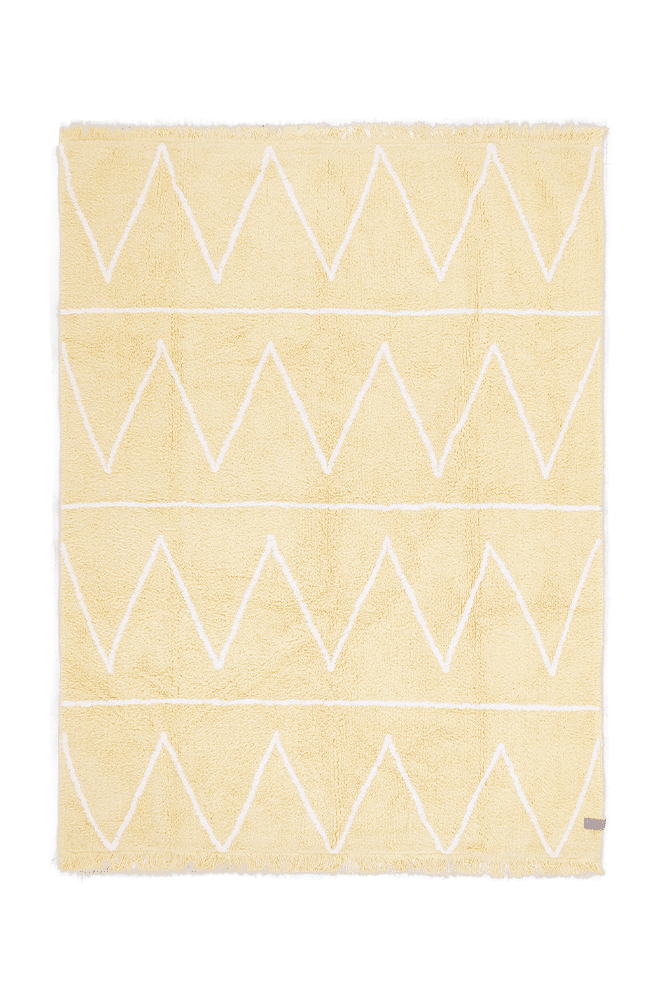 Washable Rug Hippy Yellow - Hippy