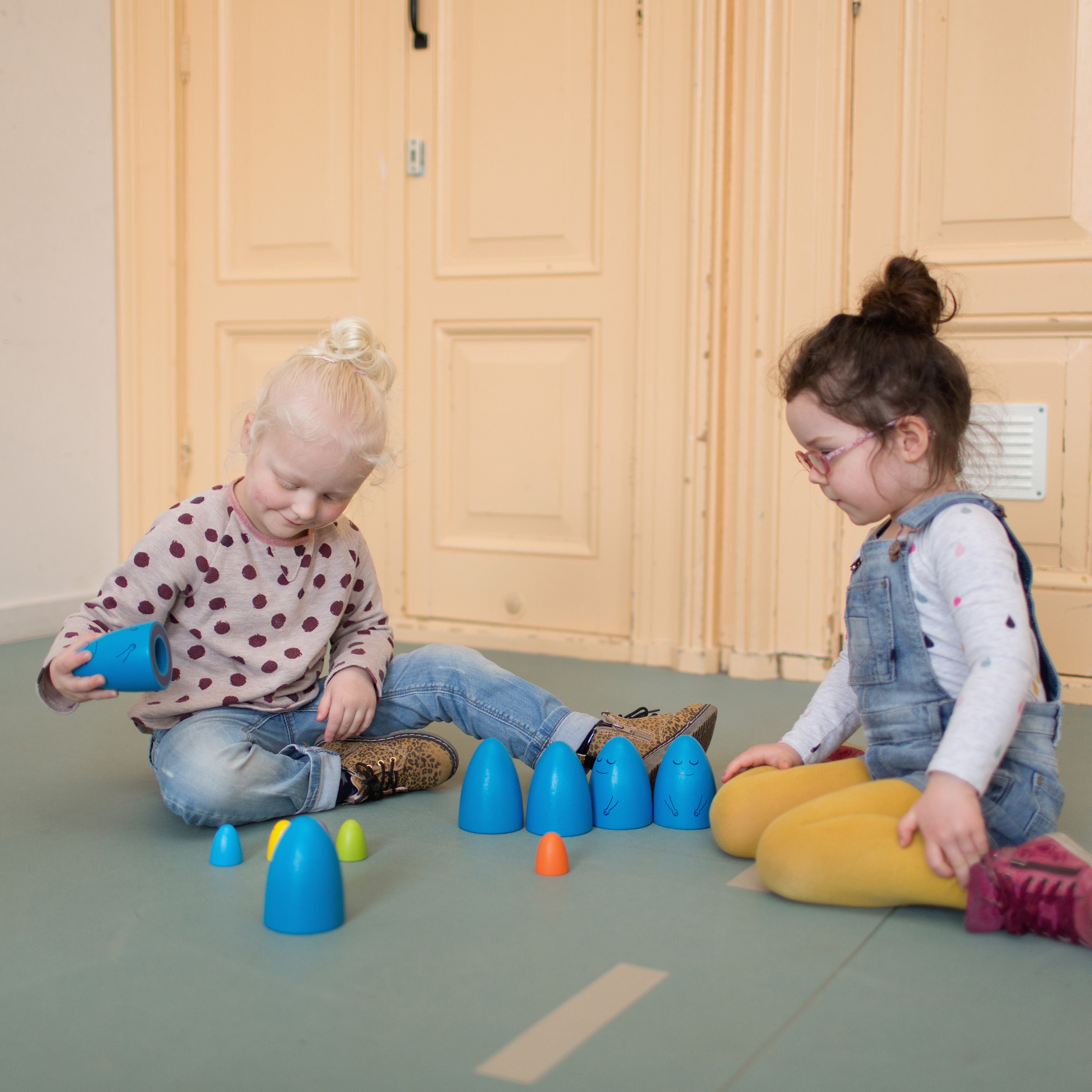 BuitenSpeel Toys Mommy Match Wooden Memory Game Memory Games