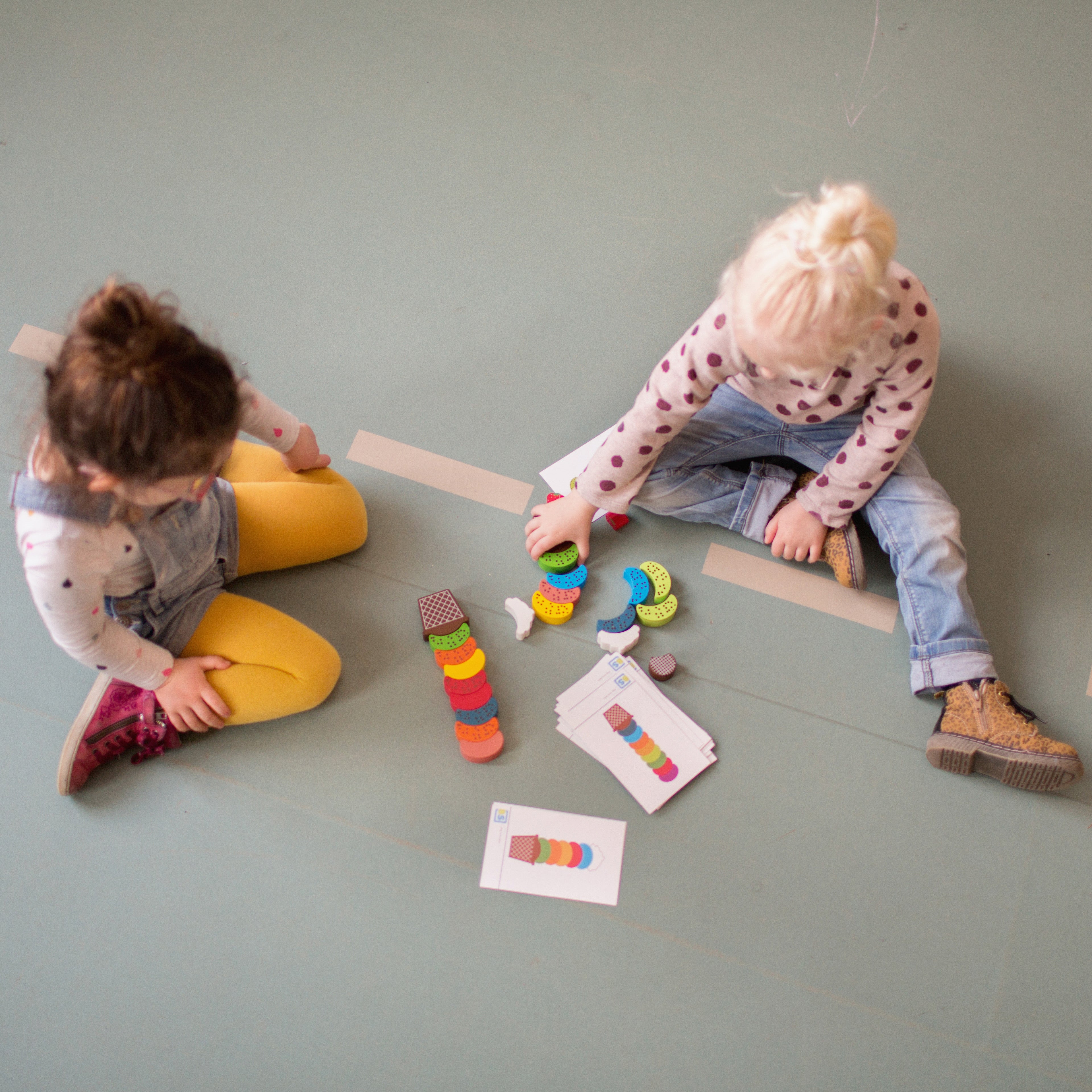 BuitenSpeel Toys Ice Dream Wooden Make-Your-Own Ice Cream Cone Game Games