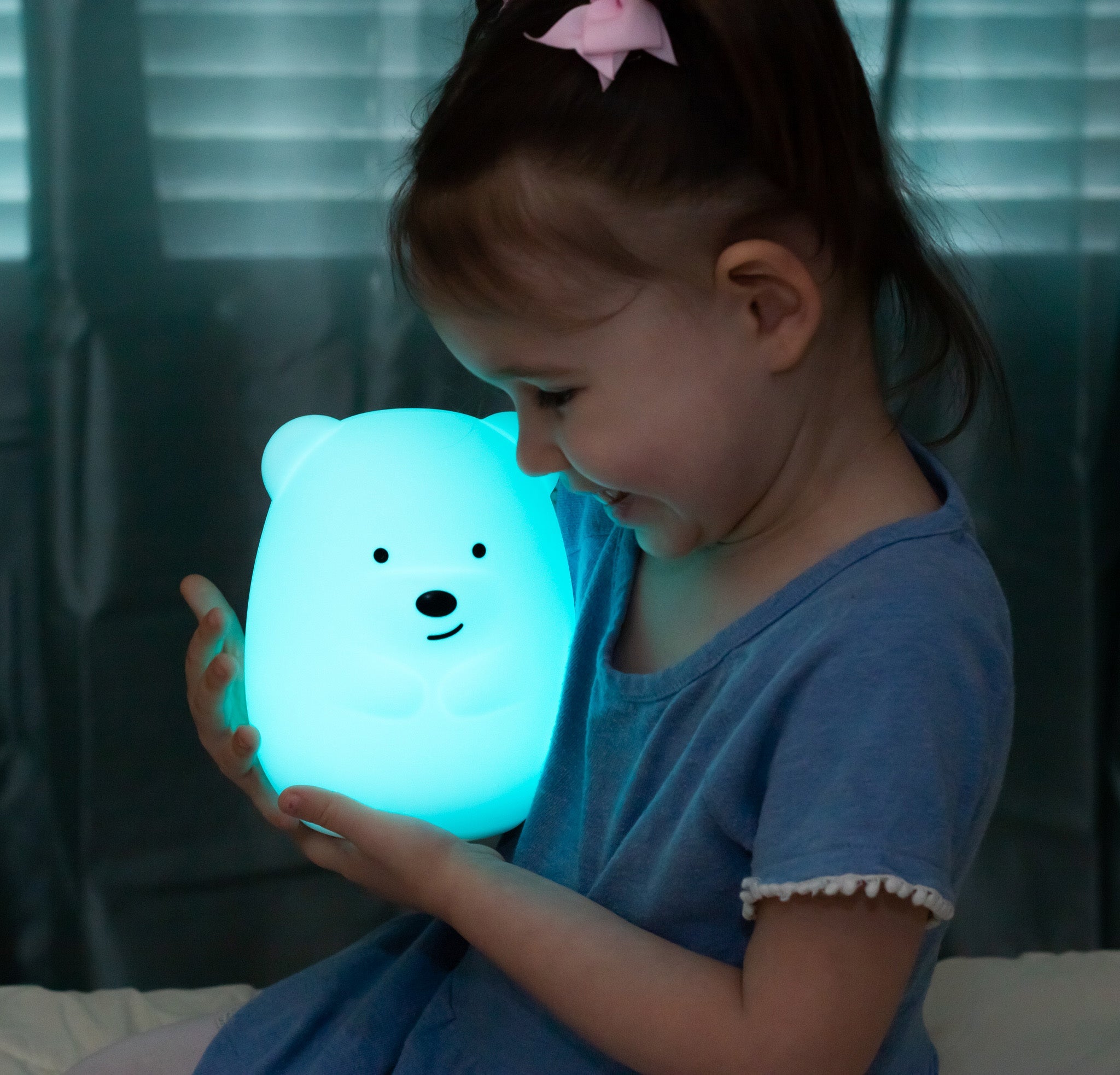 LumiPets® Bear - Children's Nursery Touch Night Light