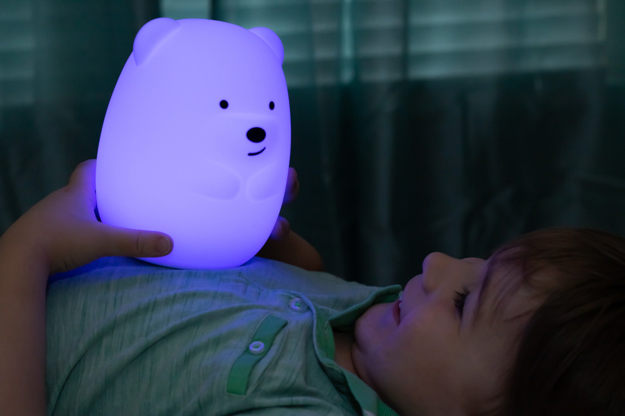 LumiPets® Bear - Children's Nursery Touch Night Light