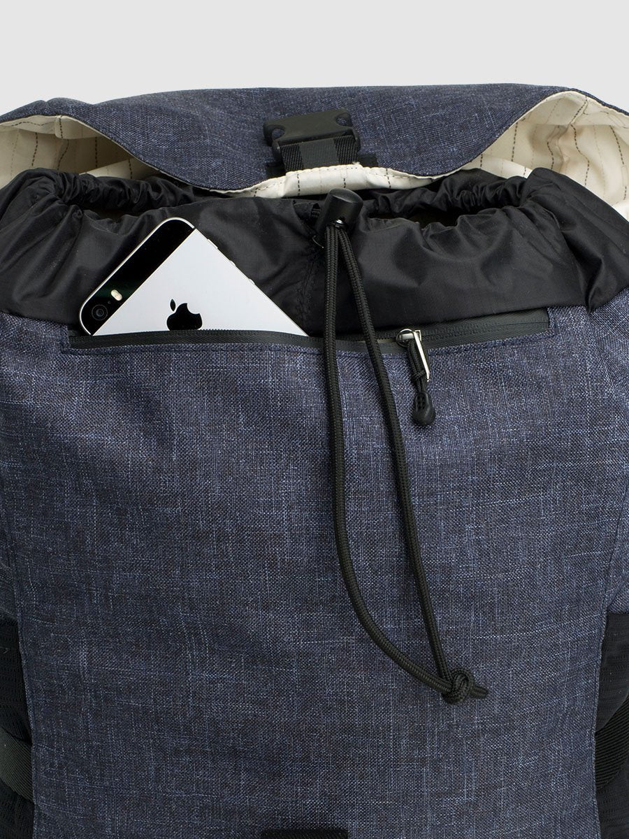 Storksak Unisex Eco Backpack Navy Backpacks