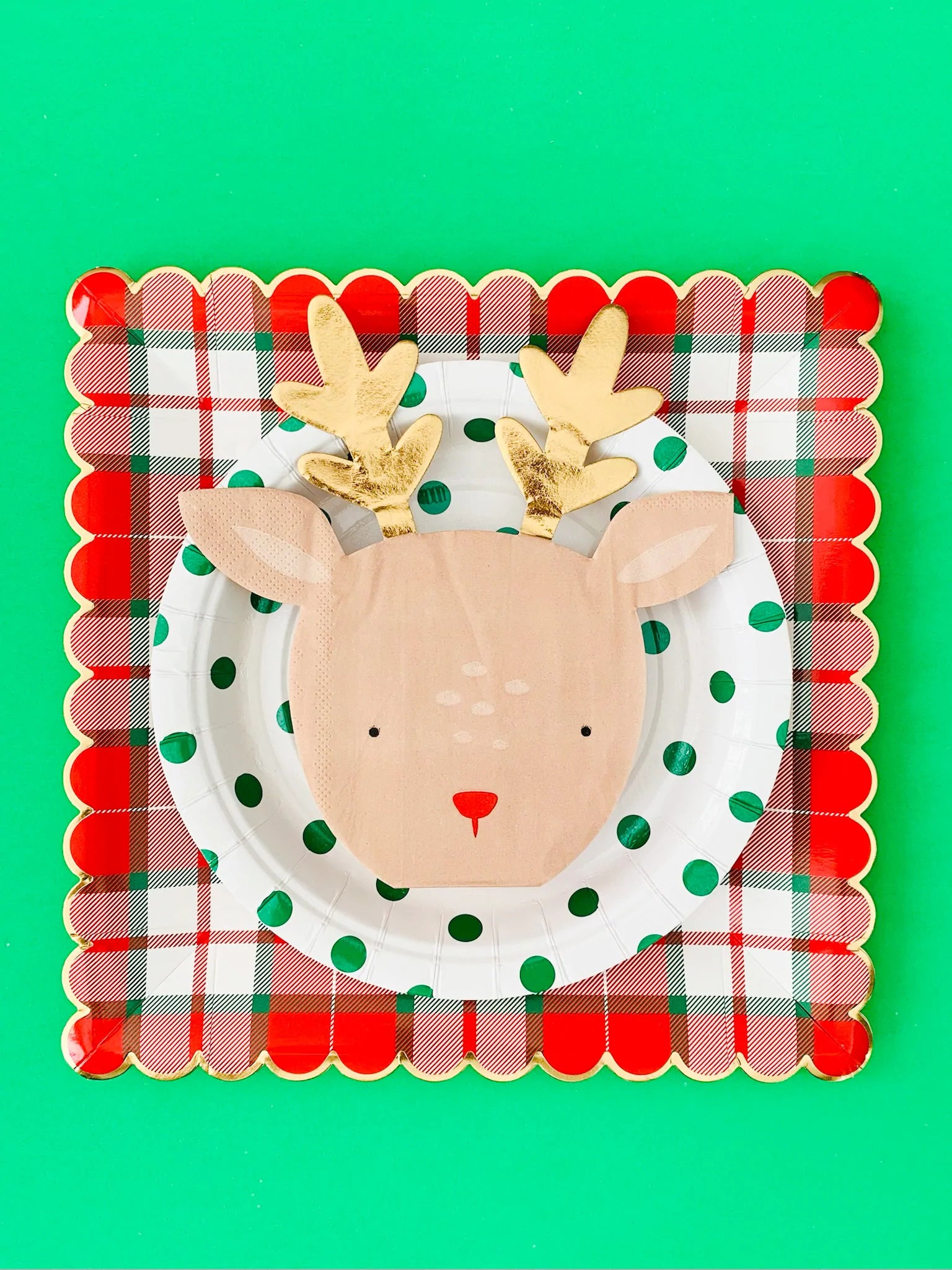 Reindeer Shaped Napkin