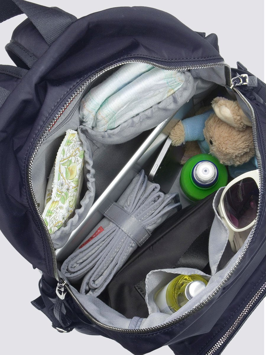 Storksak Unisex Hero Navy Backpack Diaper Bag Backpacks