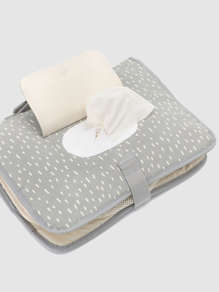 Organic Change Station Grey Raindot