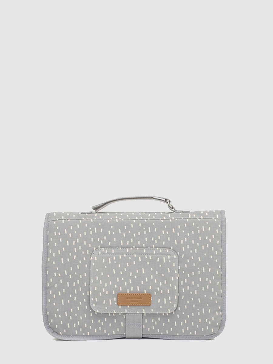 Organic Change Station Grey Raindot