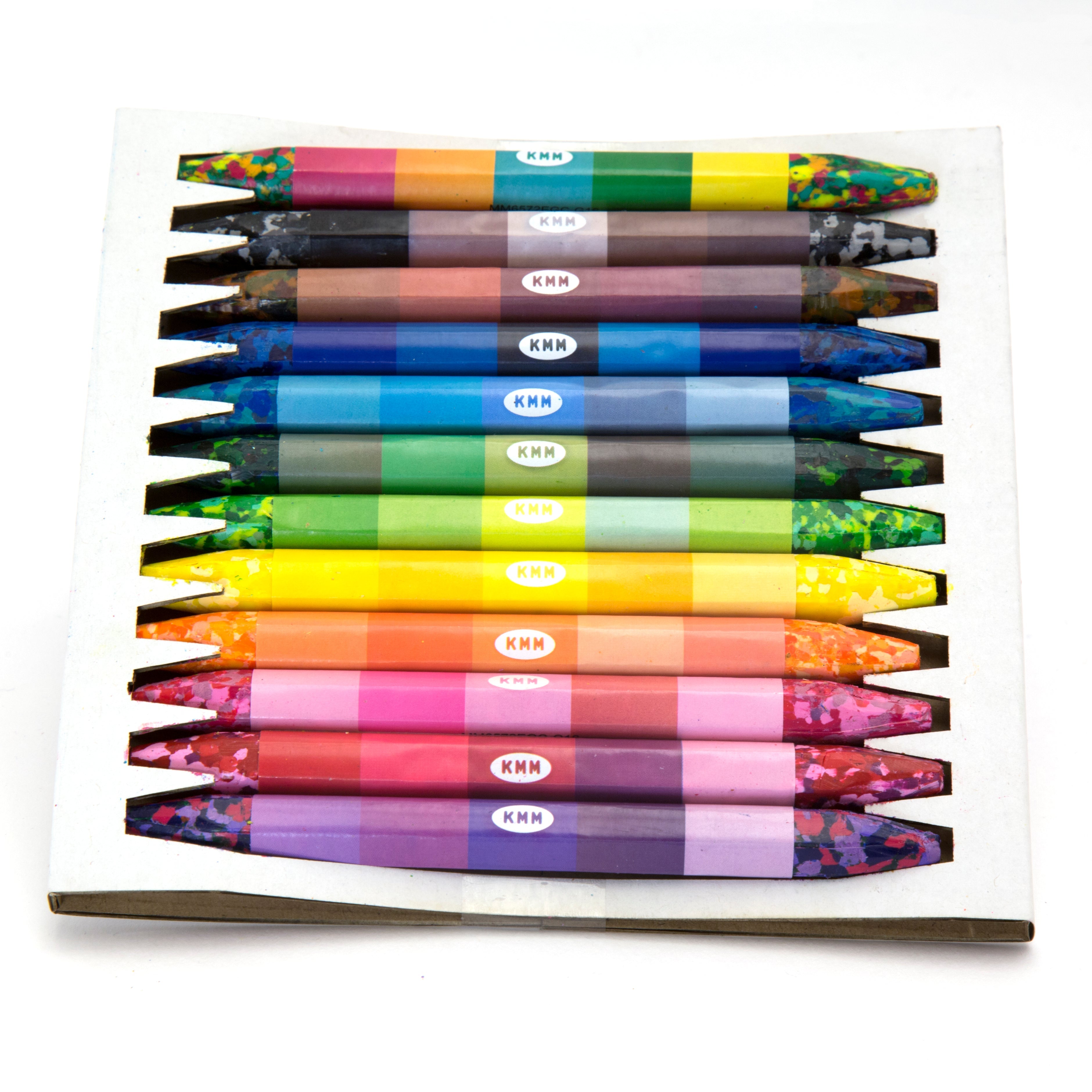 Kid Made Modern Confetti Crayons Craft