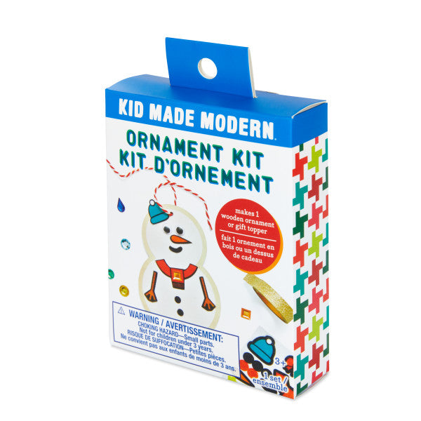 Kid Made Modern DIY Ornament Kit - Snowman Craft