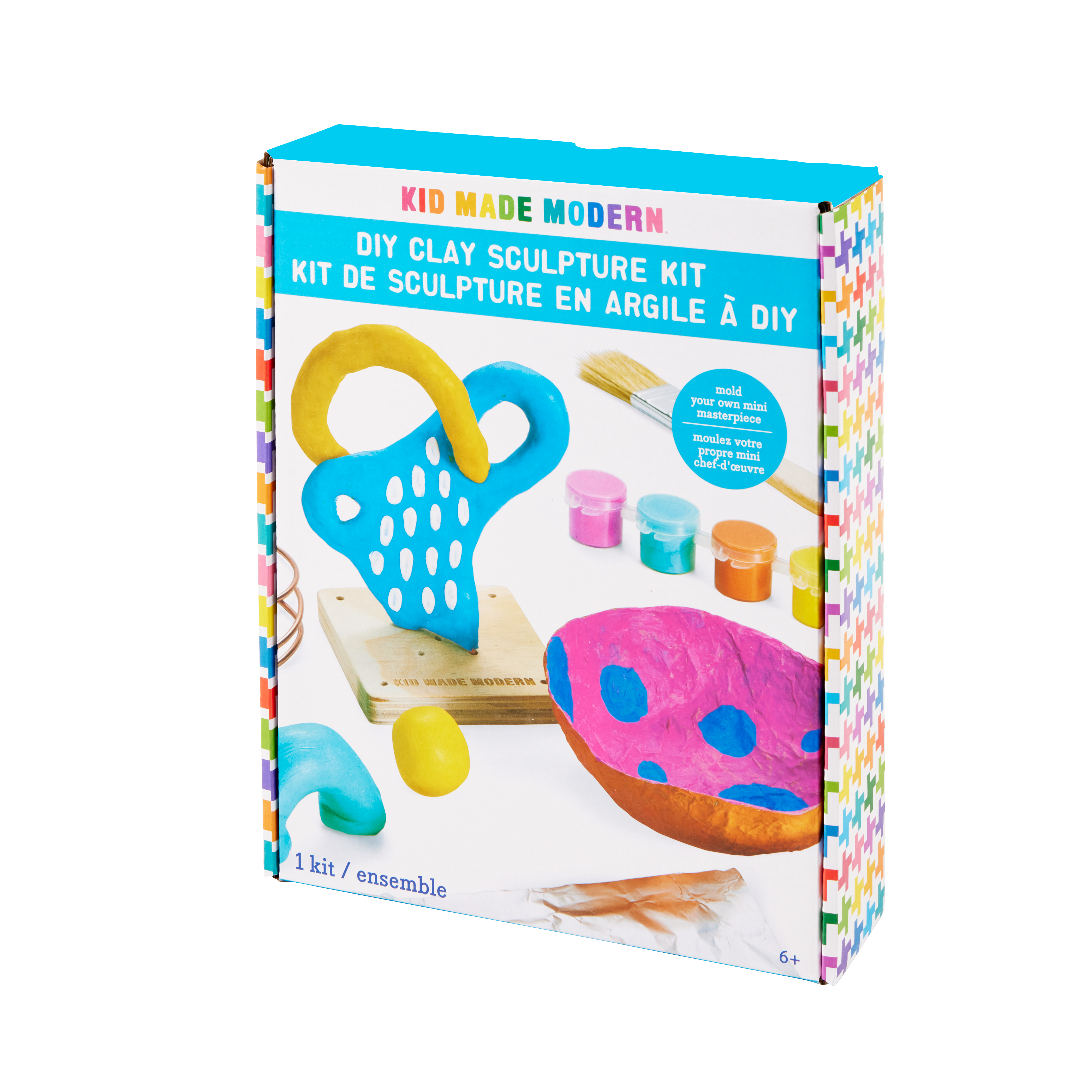 Kid Made Modern DIY Clay Sculpture Kit Clay Kits