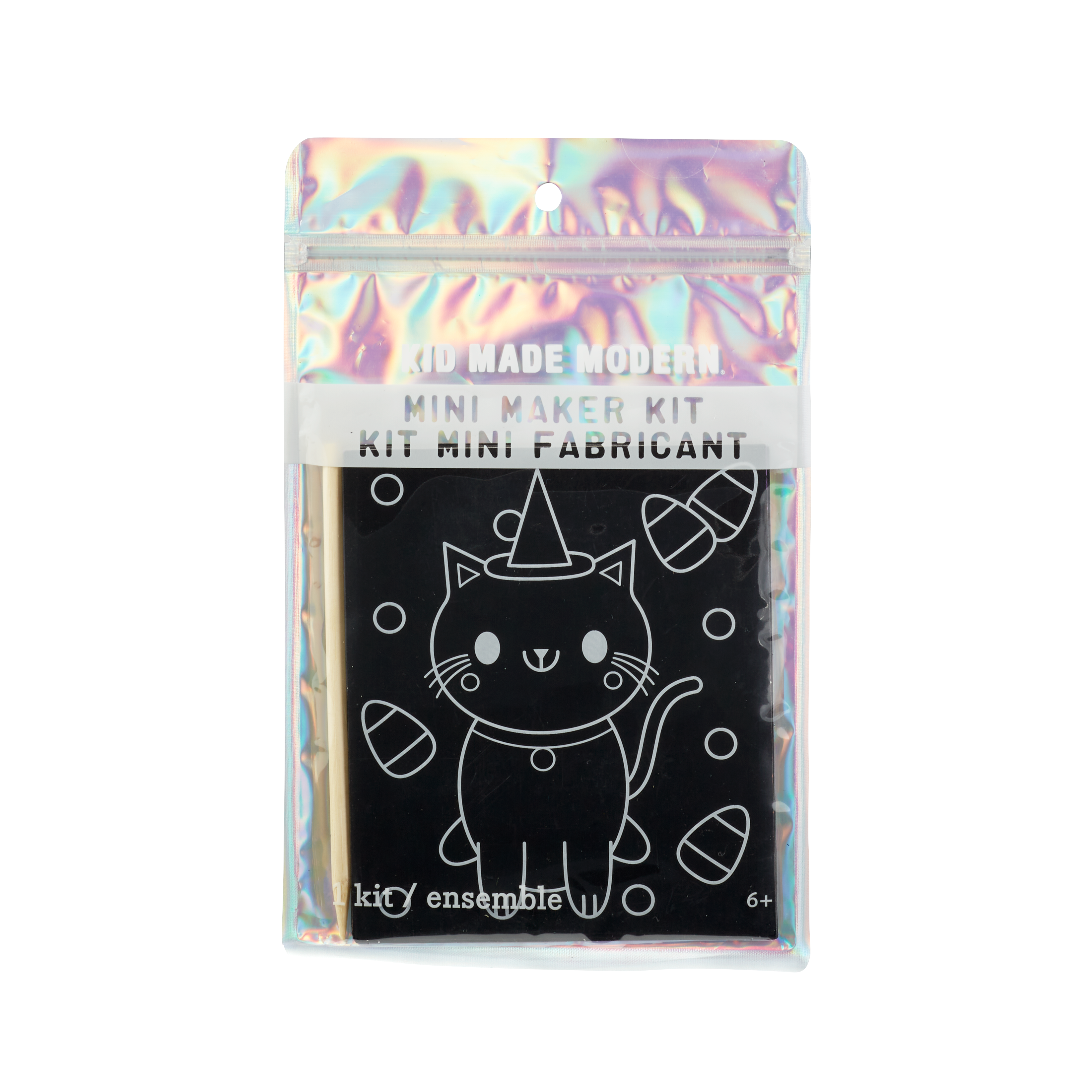 Kid Made Modern Mini Maker Kit - Halloween Scratch Art Art Kit