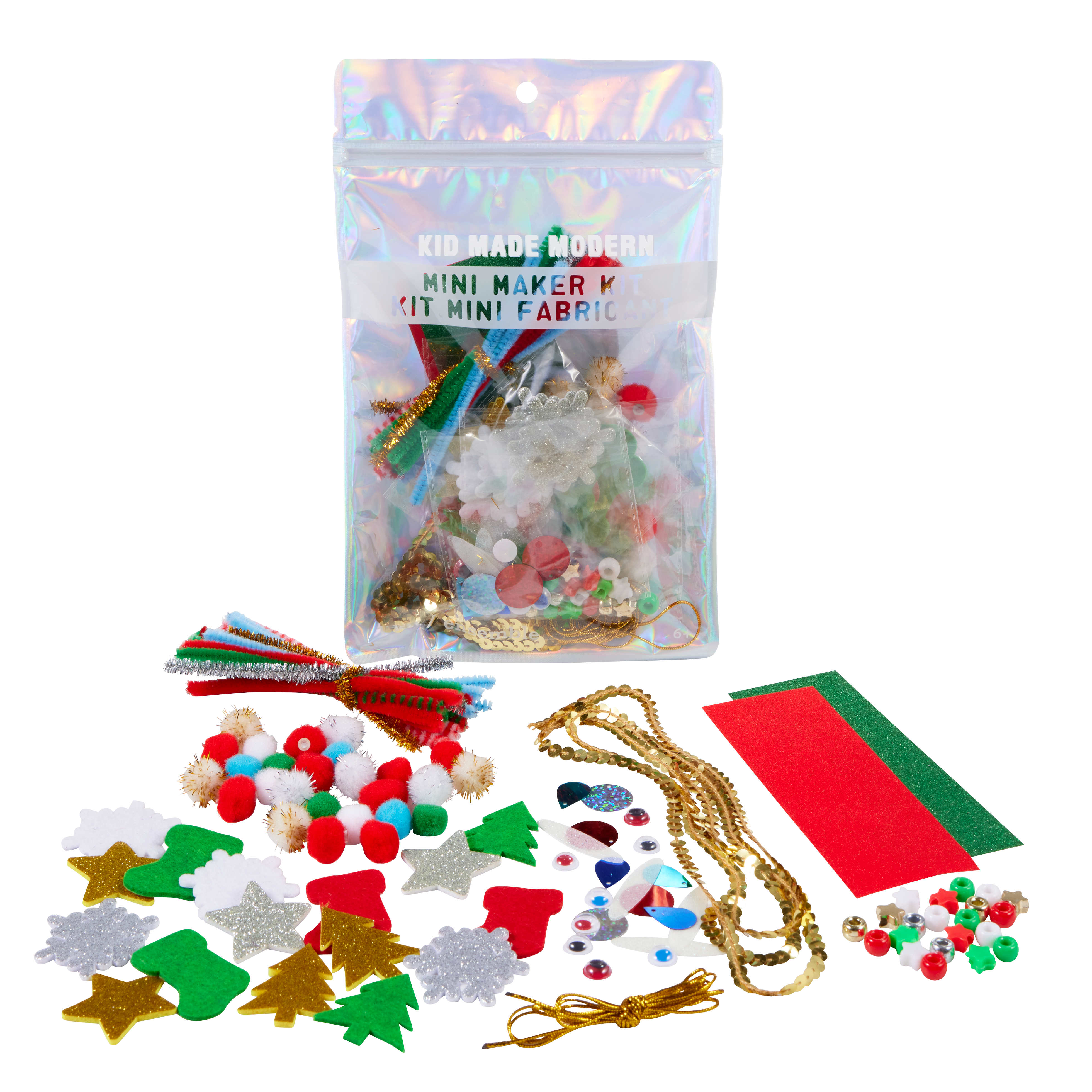 Kid Made Modern Mini Maker Kit - Christmas Craft