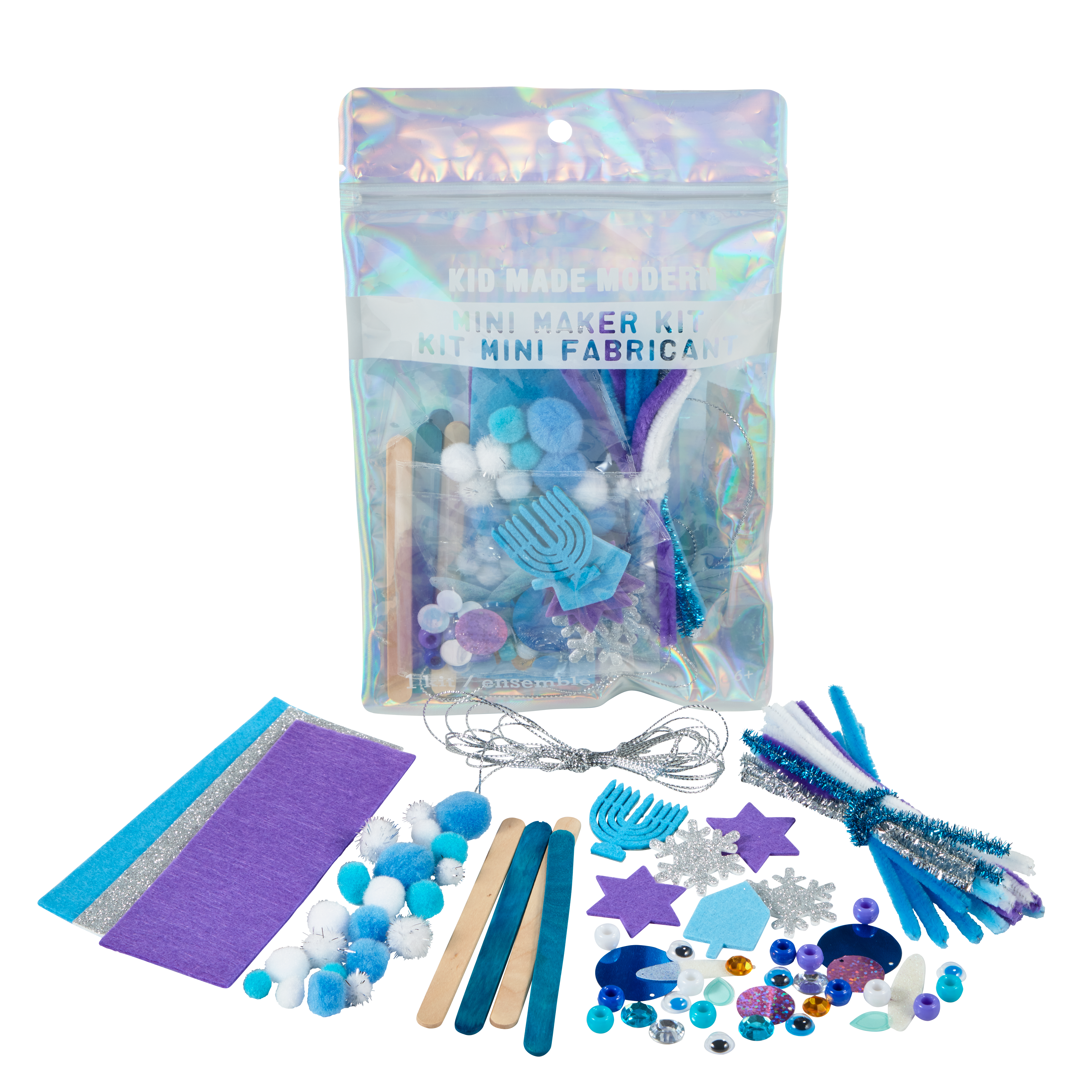 Kid Made Modern Mini Maker Kit - Hanukkah Craft