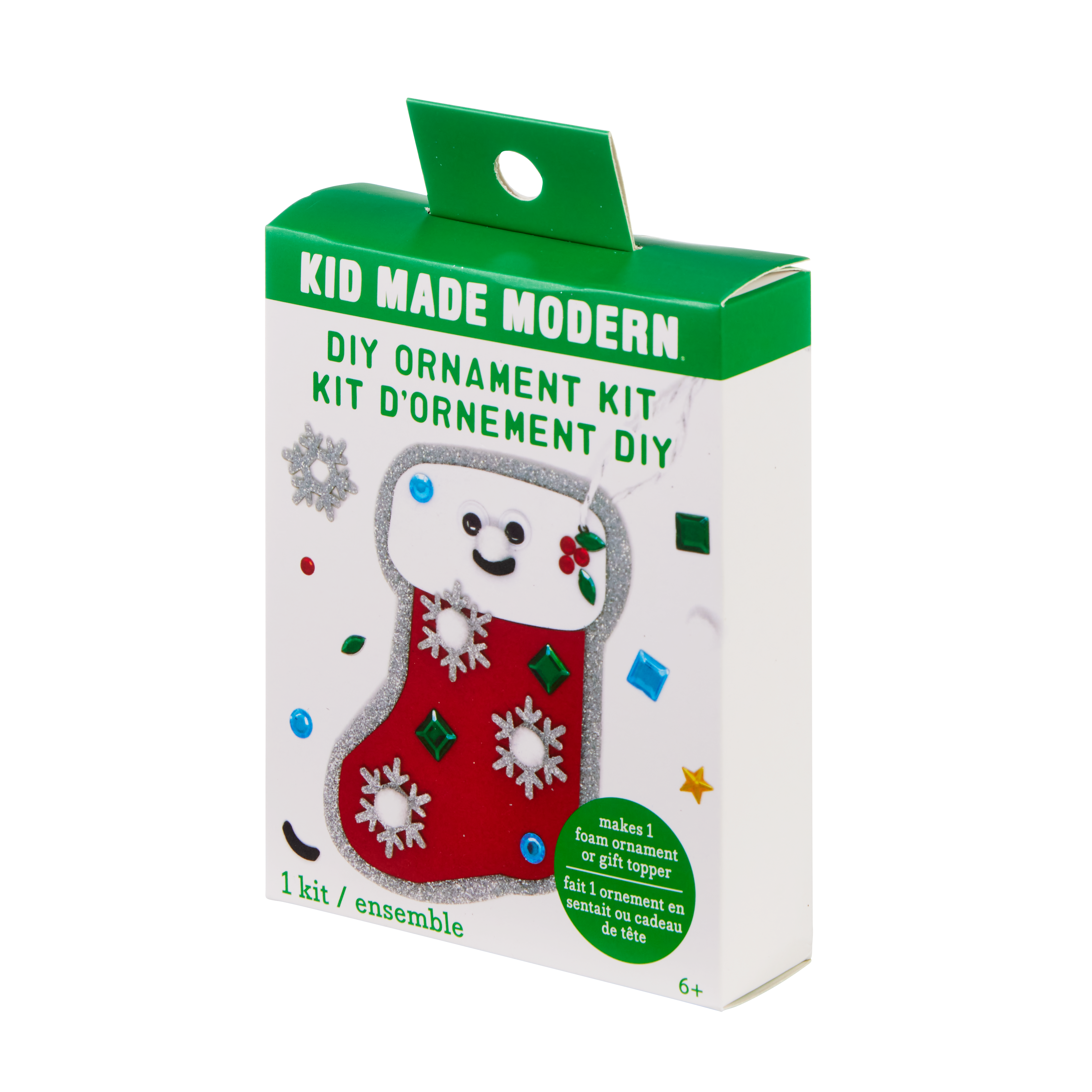 Kid Made Modern DIY Ornament Kit - Stocking Craft