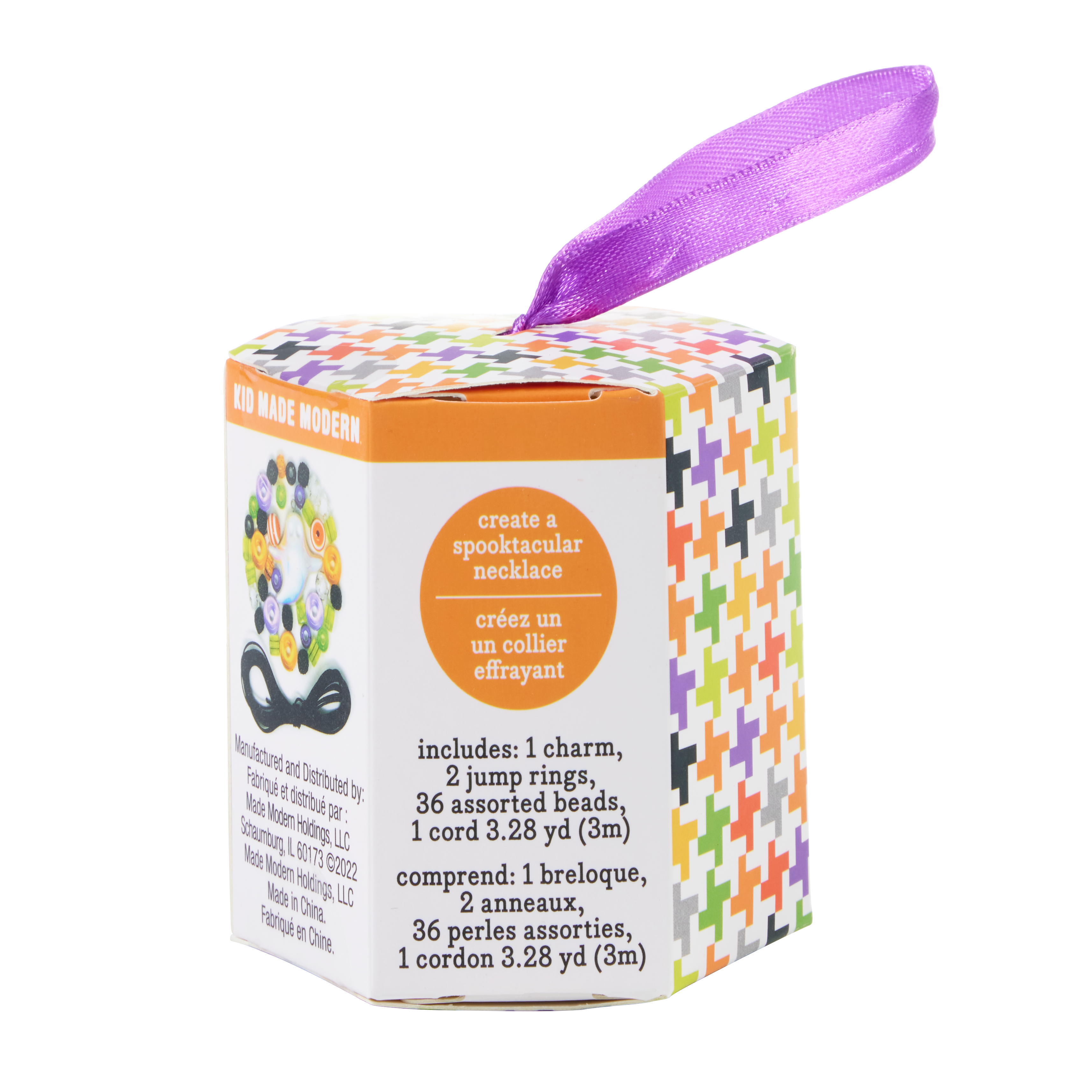 Kid Made Modern Ghost Necklace Kit Craft