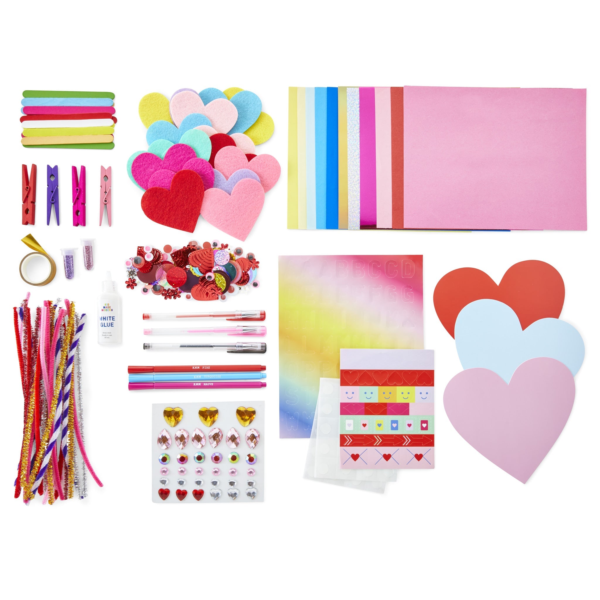 Kid Made Modern Valentine's Craft Kit Craft Kits