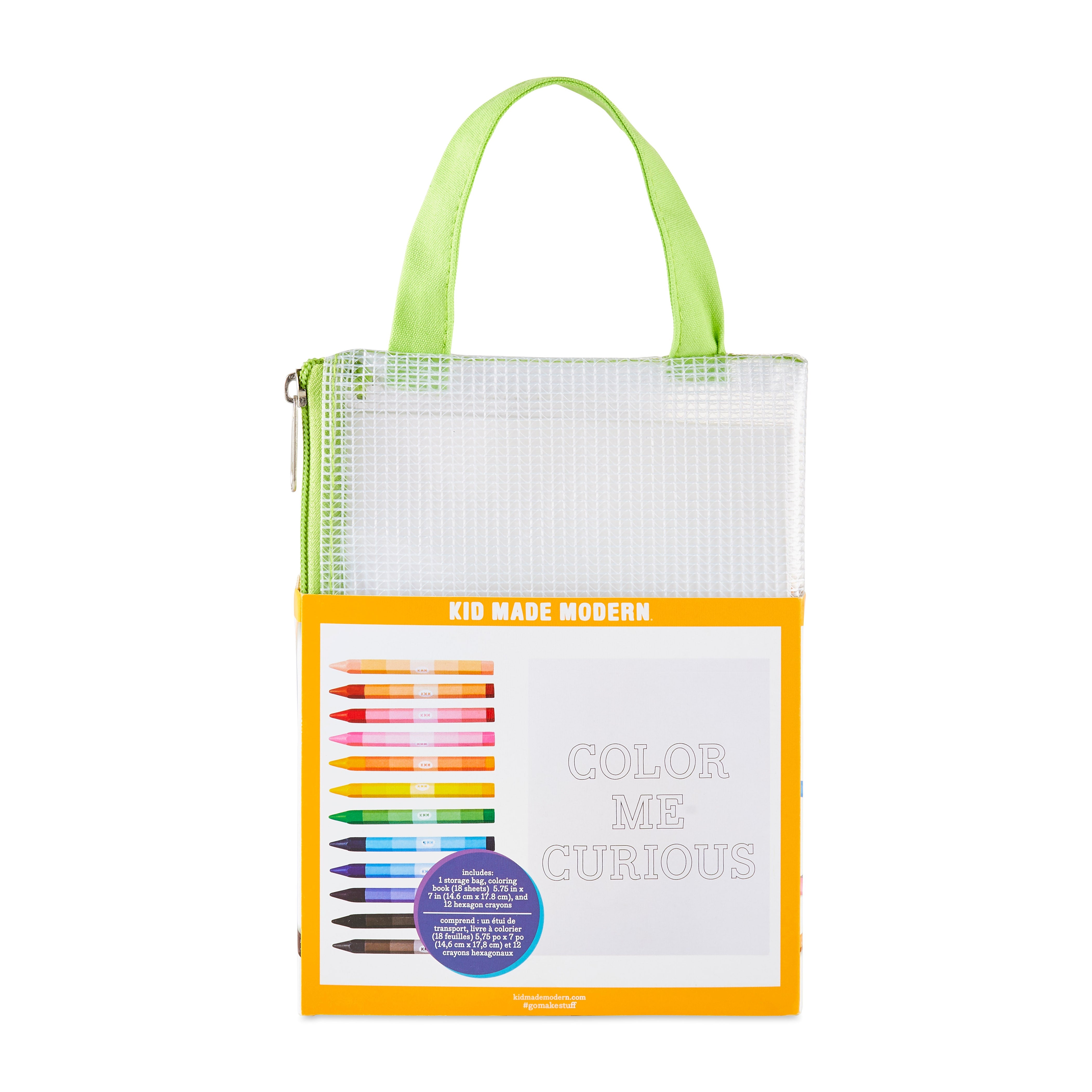 Kid Made Modern On-The-Go Coloring Kit Craft