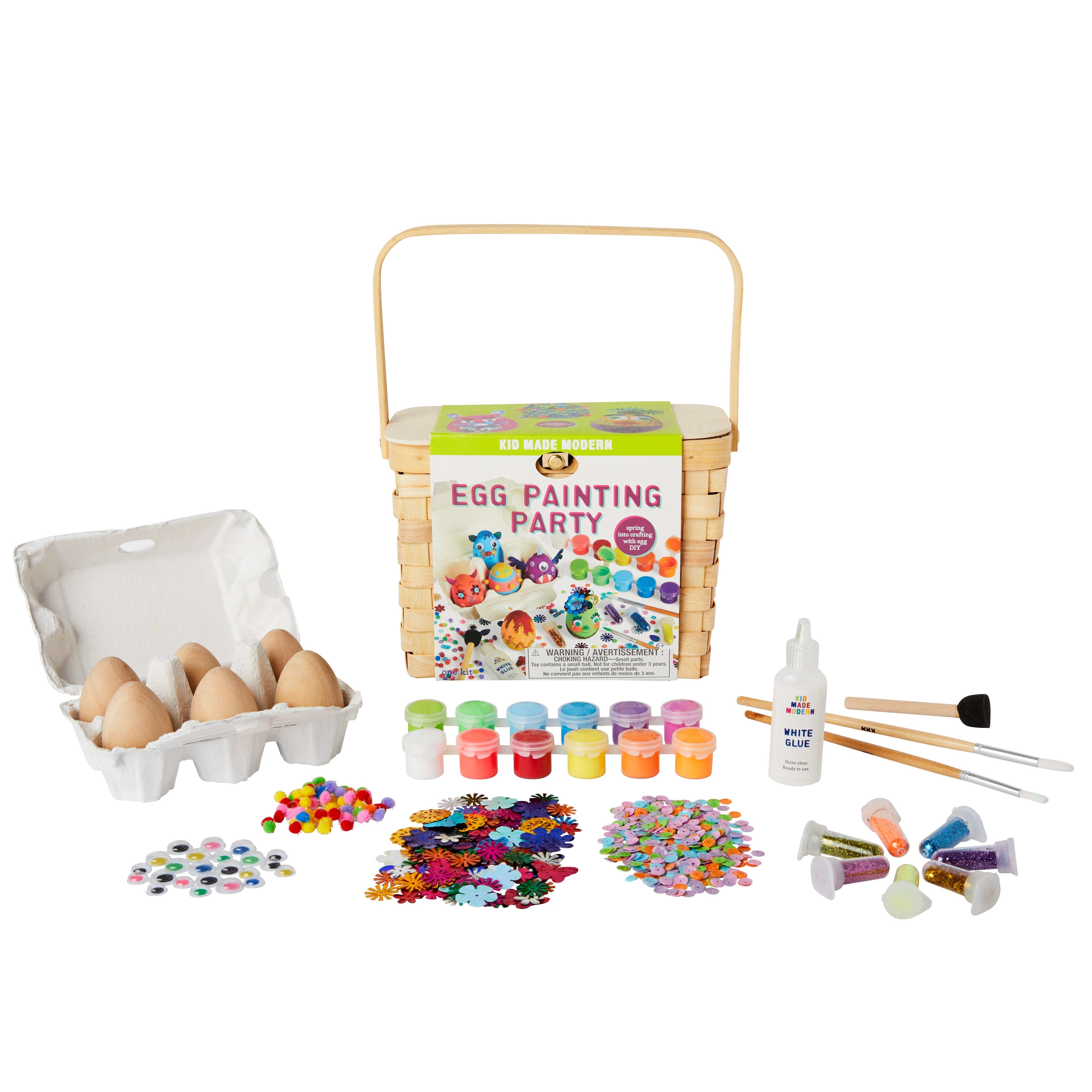 Kid Made Modern Egg painting Party Kit Art Kits