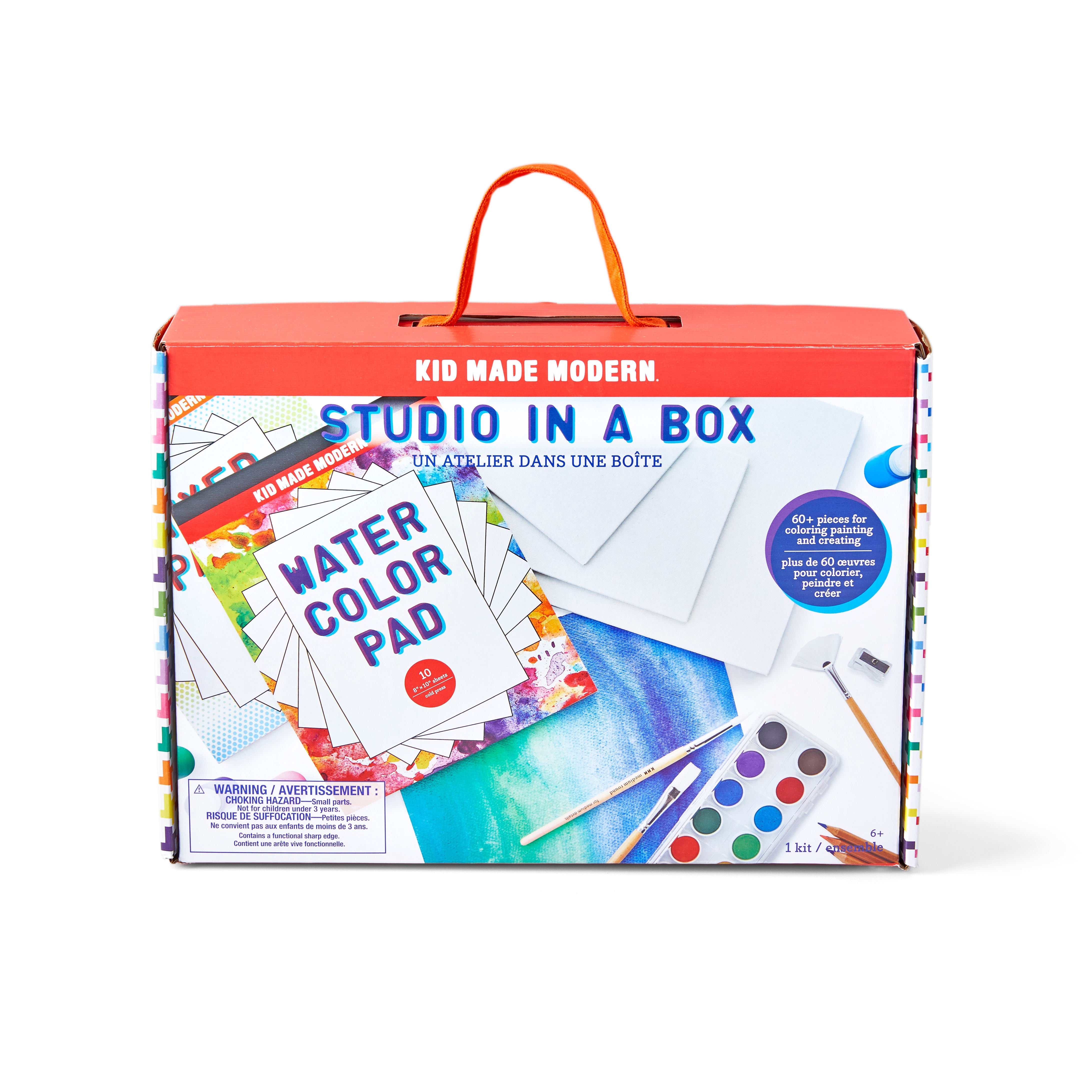 Kid Made Modern Studio In A Box Watercolor Sets