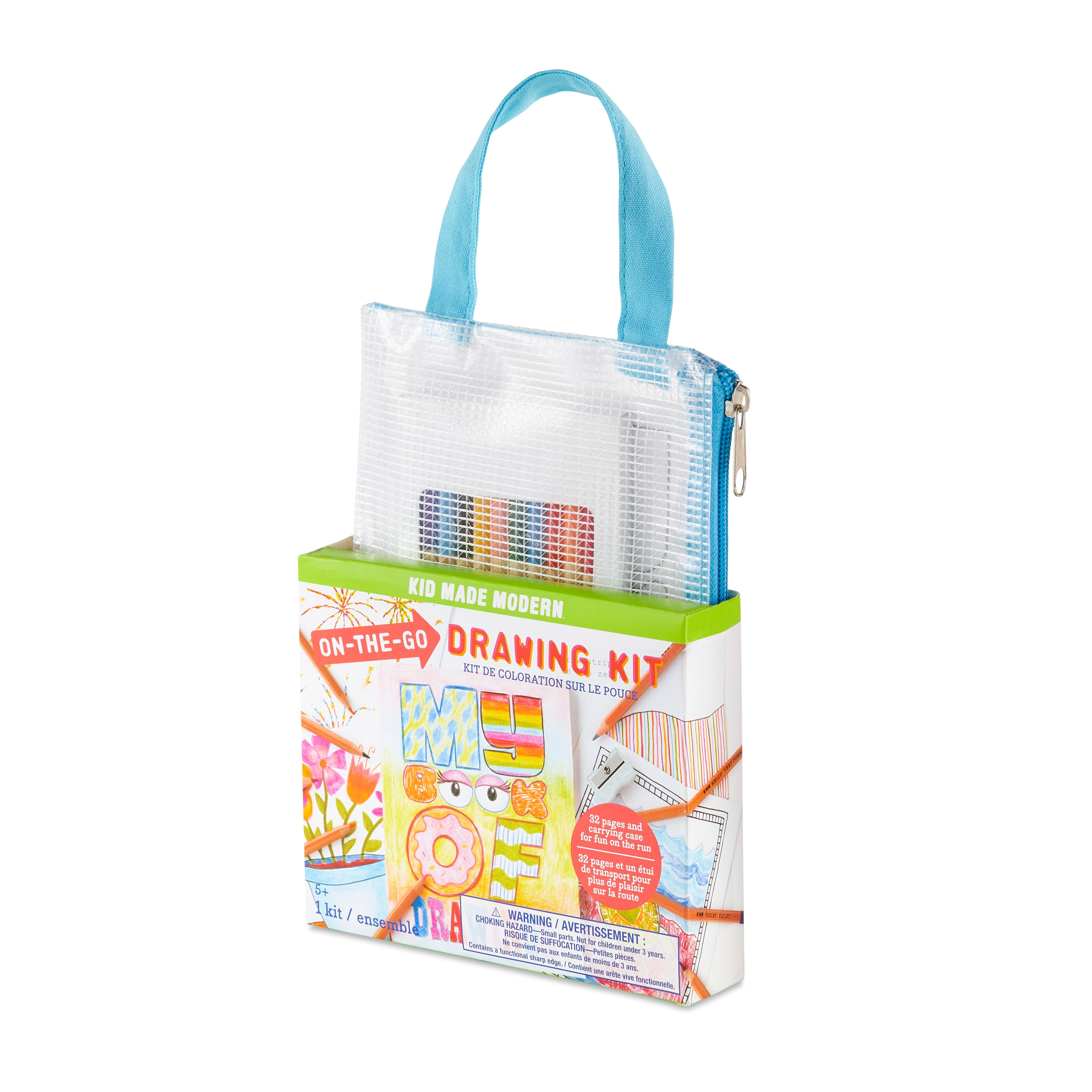 Kid Made Modern On-The-Go Drawing Kit Art Kit