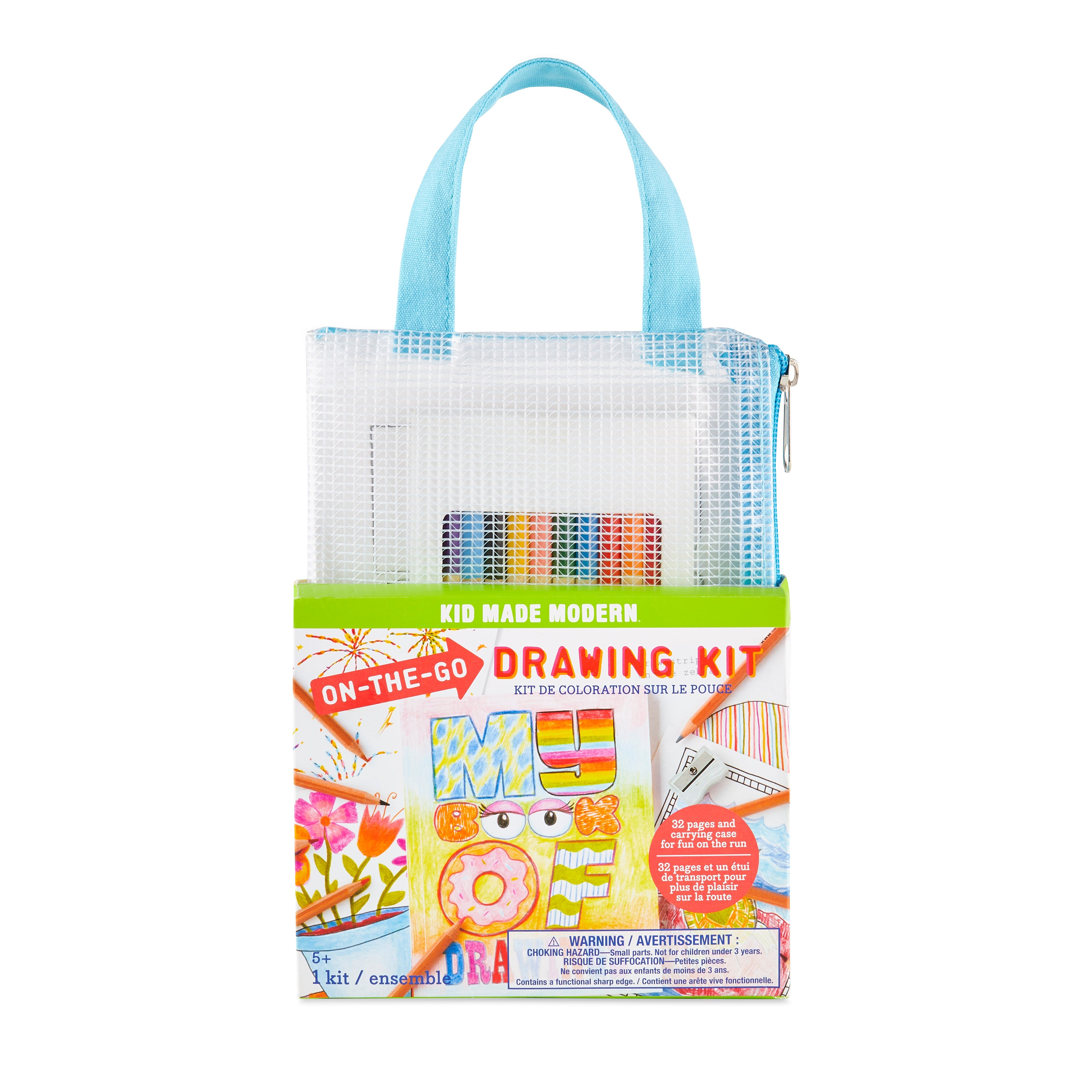 Kid Made Modern On-The-Go Drawing Kit Art Kit
