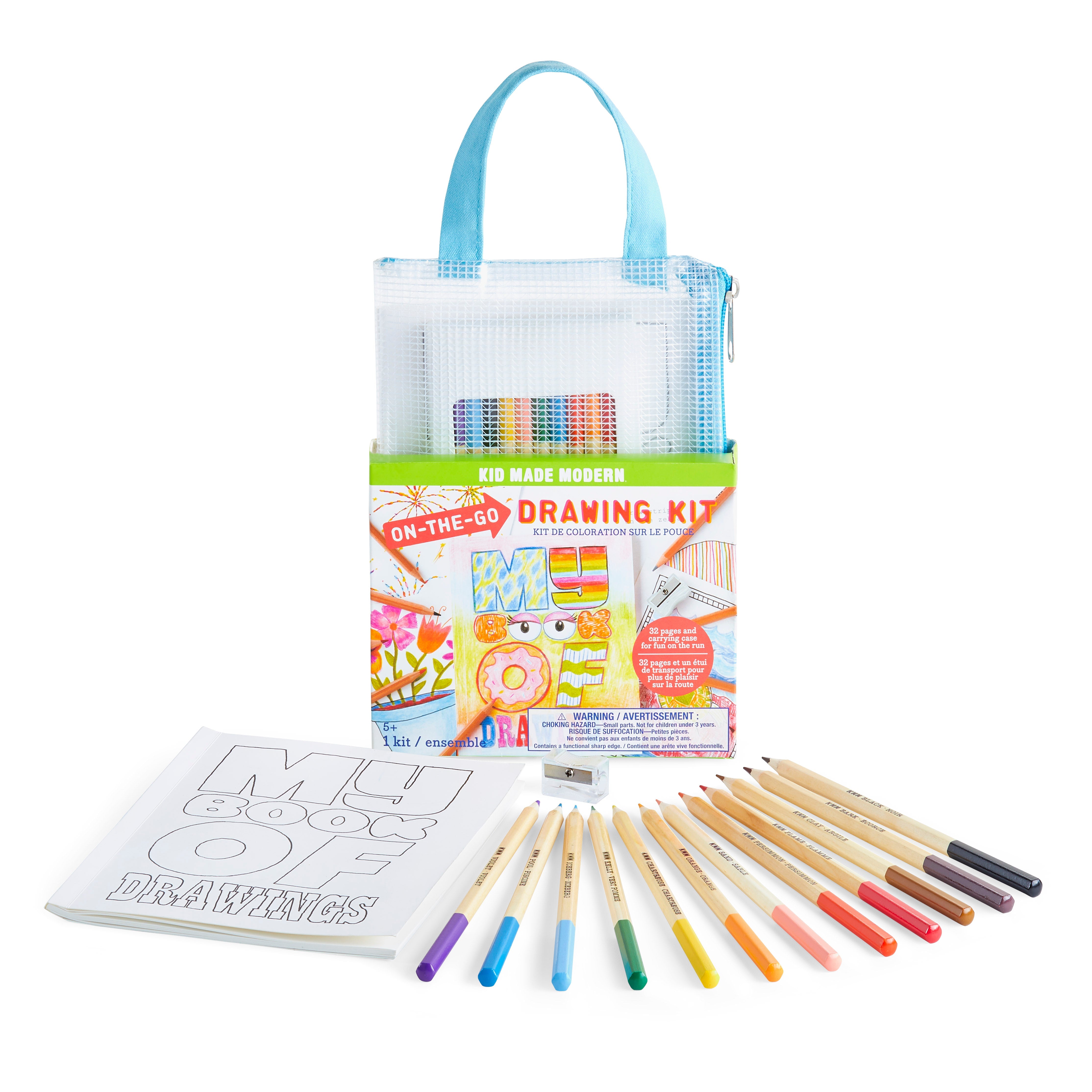 Kid Made Modern On-The-Go Drawing Kit Art Kit