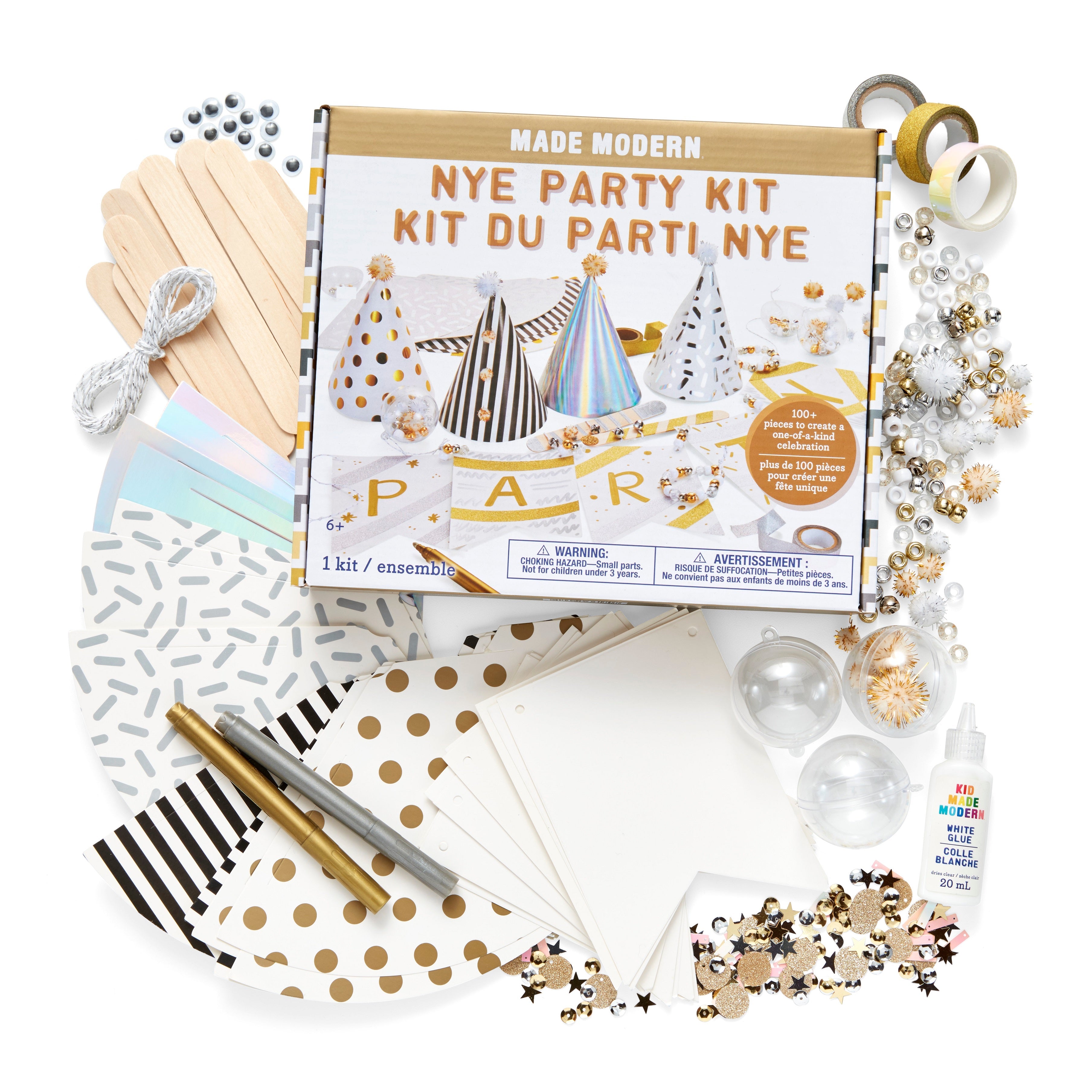 Kid Made Modern New Years Eve Party Kit Crafts