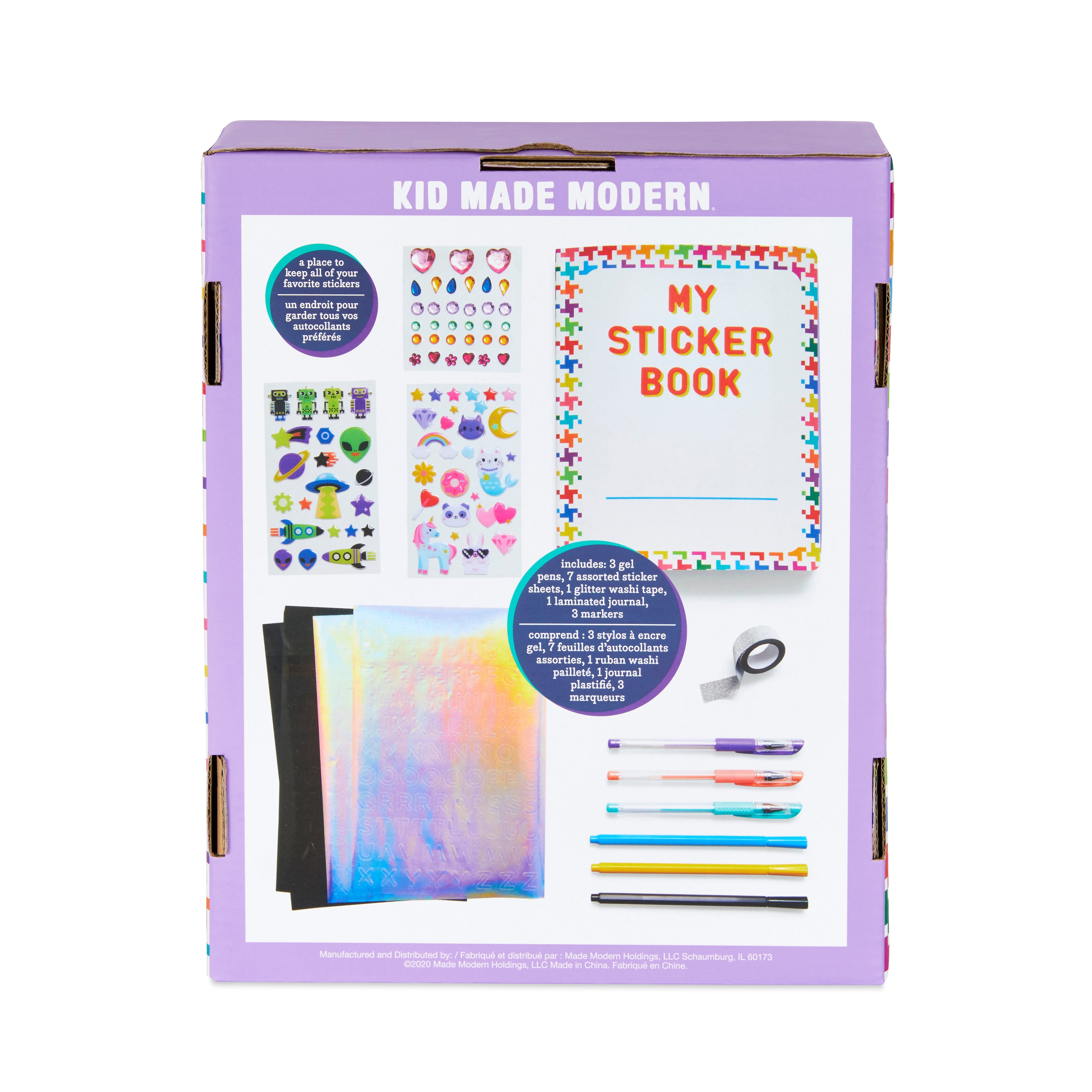 Kid Made Modern Sticker Collecting Album Crafts