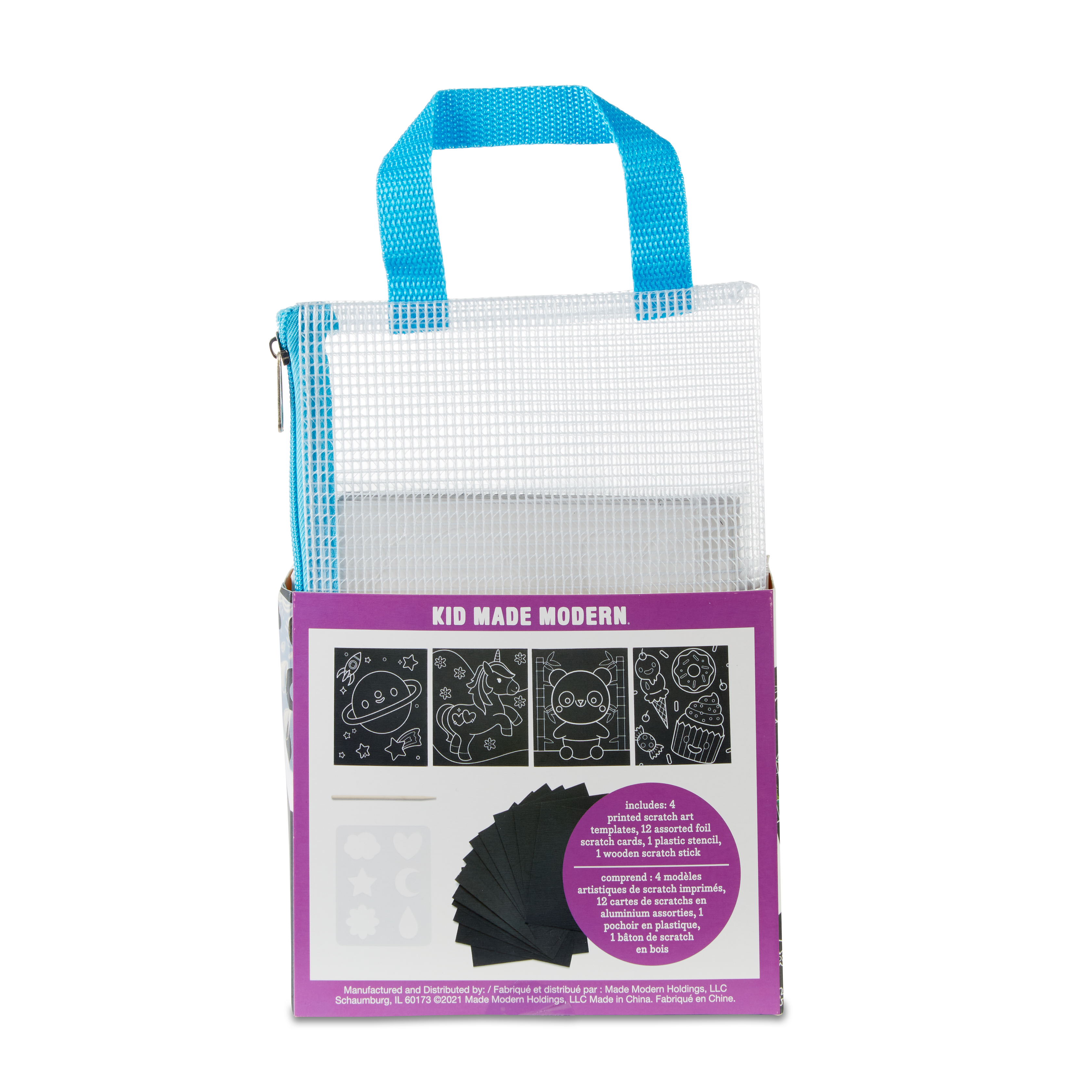 Kid Made Modern On-The-Go Scratch Art Art Kits