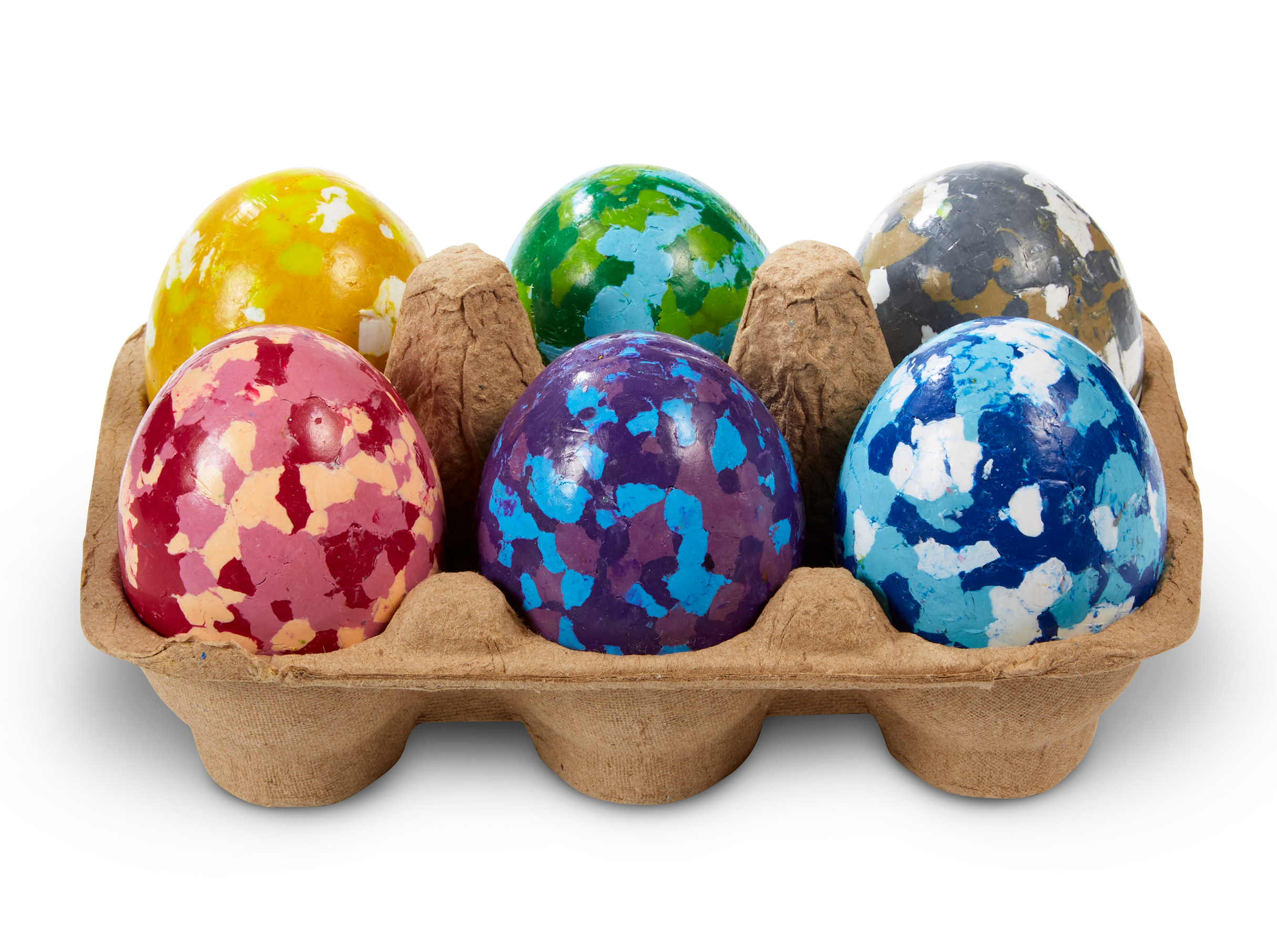 Kid Made Modern Confetti Egg Crayons Craft